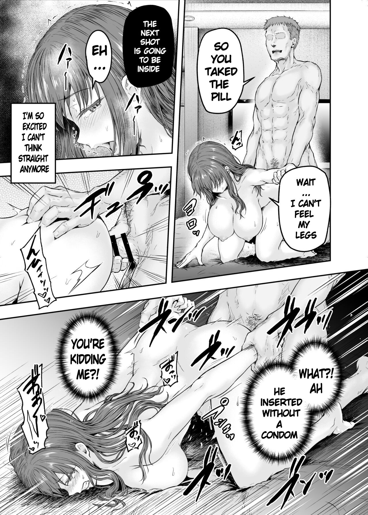 [Sazareito (Ohnaka Ito)] Watashi... Kaerare Chaimashita. 2 -Arasa OL ga Yarichin Daigakusei-tachi no Chinpo ni Dohamari suru made 画像番号 42