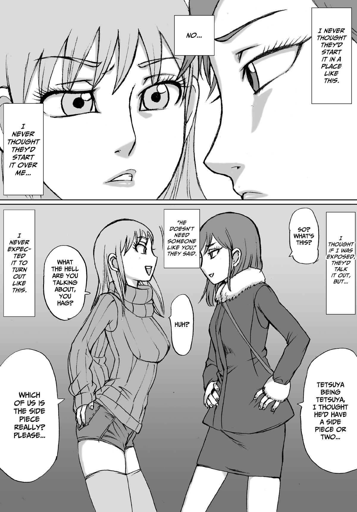 [Nekomajin] En En - super catfight!! [English] image number 3