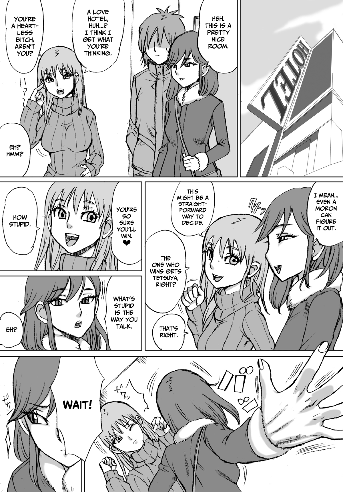 [Nekomajin] En En - super catfight!! [English] image number 6