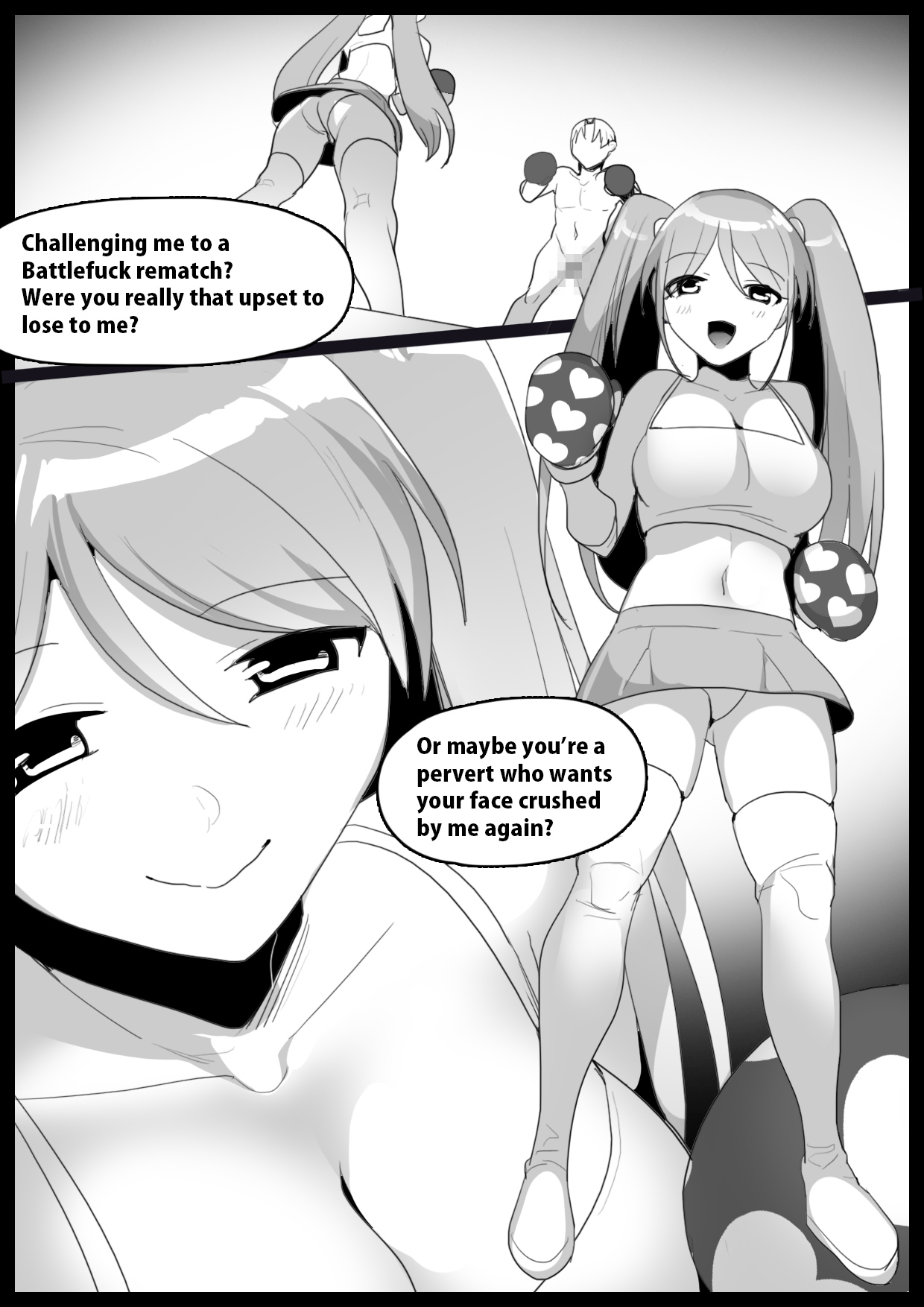 [The Nation of Head Scissors (Toppogi)] Girls Beat! Plus - vs Moe- [English] image number 2