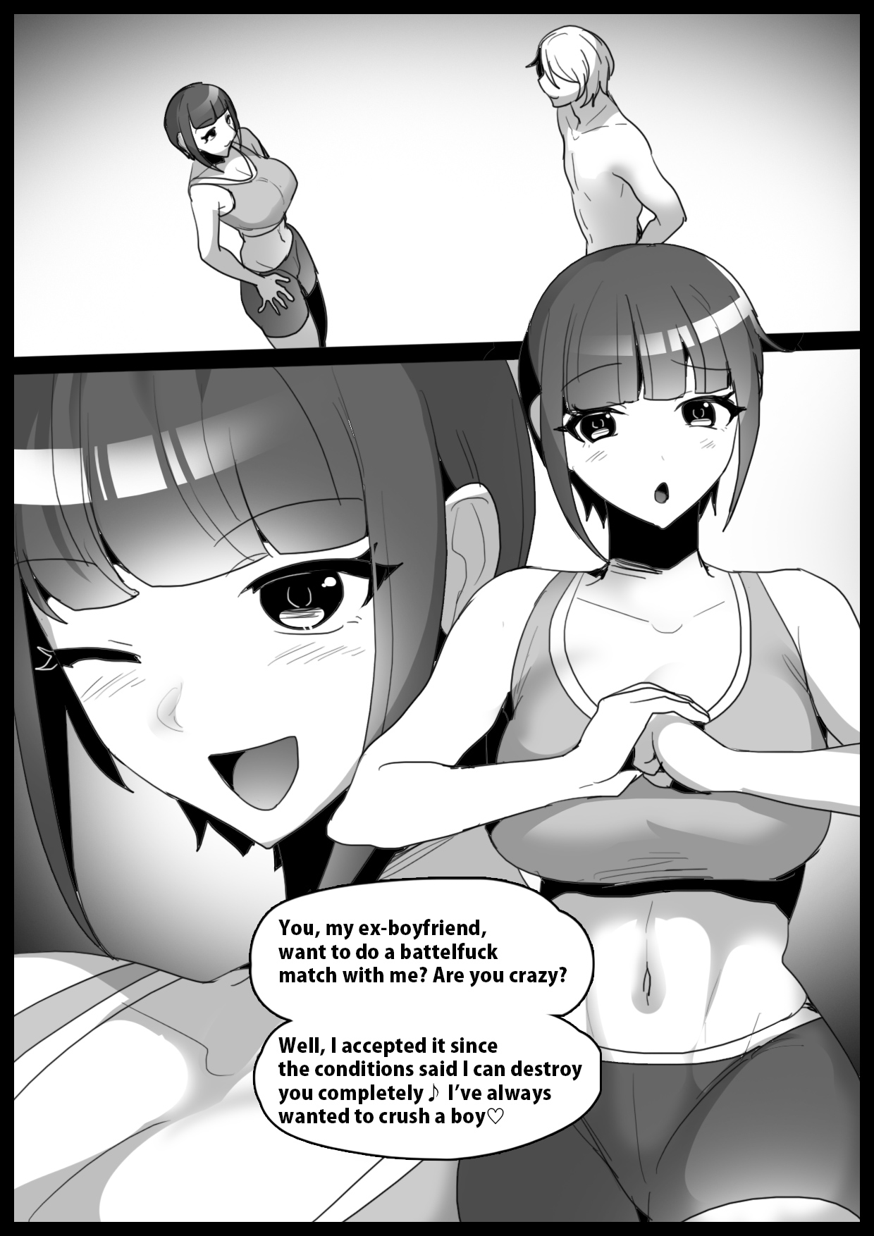 [The Nation of Head Scissors (Toppogi)] Girls Beat! Plus -vs Nami- [English] image number 2