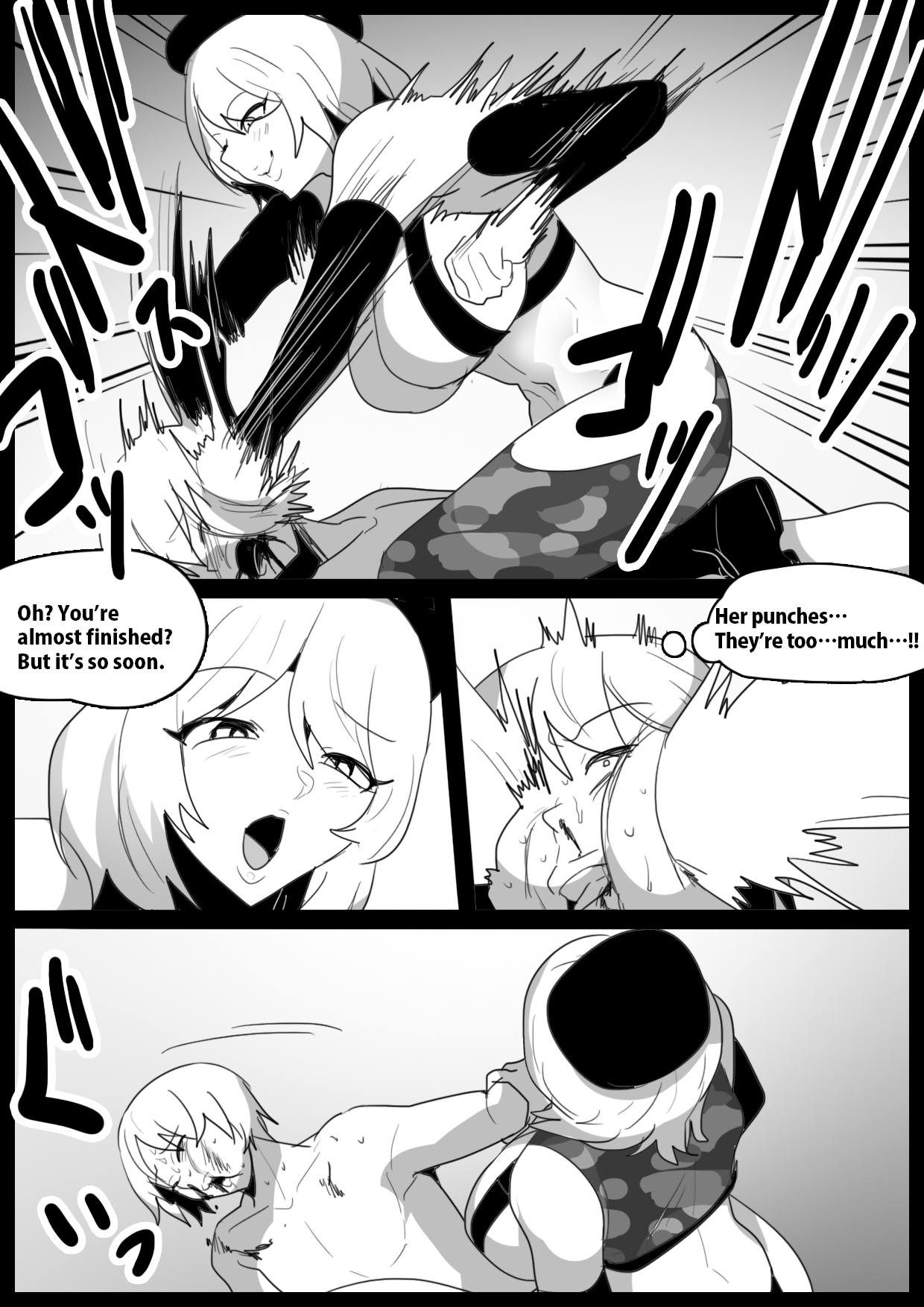 [The Nation of Head Scissors (Toppogi)] Girls Beat! -vs Sara- [English] image number 11