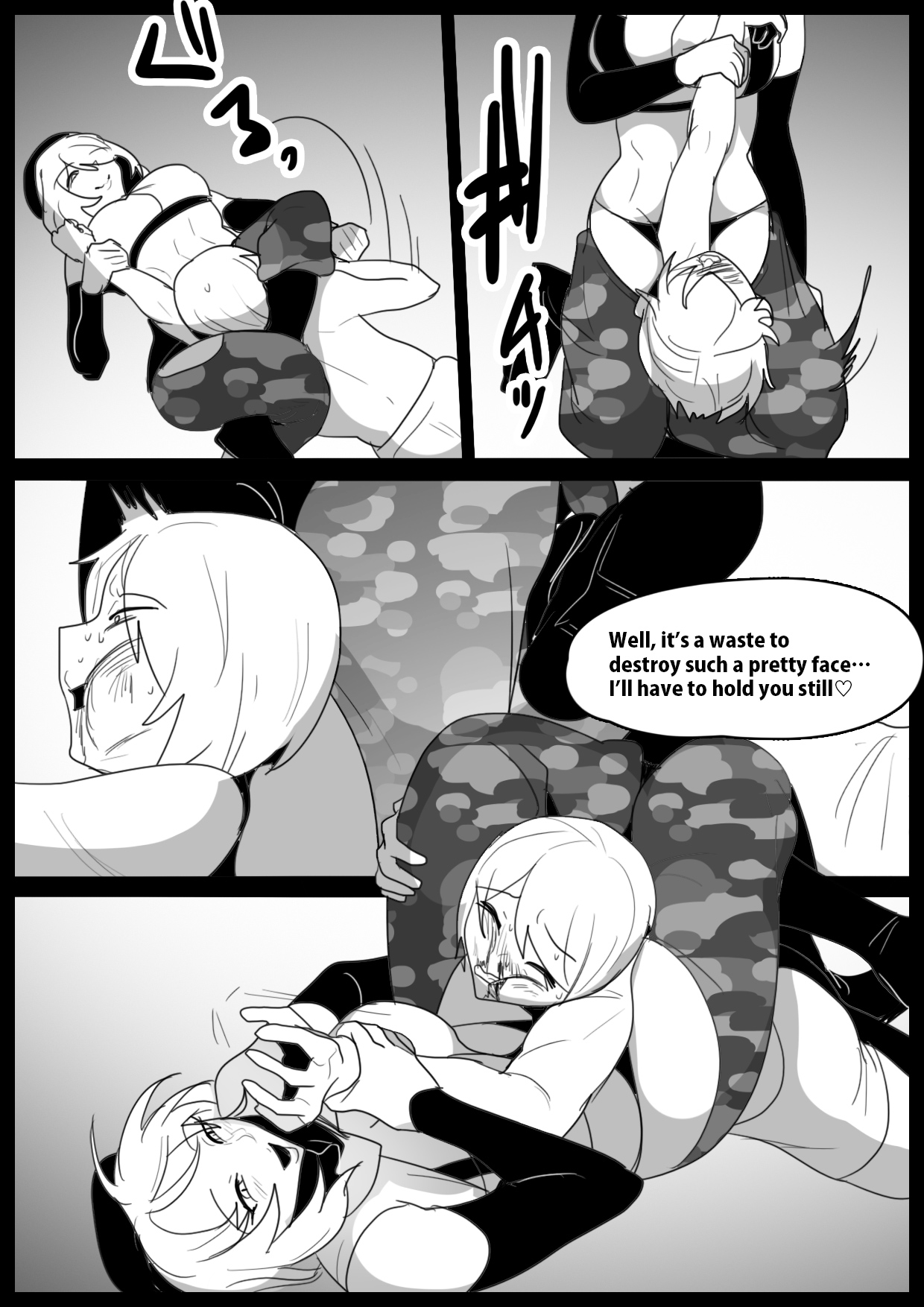 [The Nation of Head Scissors (Toppogi)] Girls Beat! -vs Sara- [English] image number 12