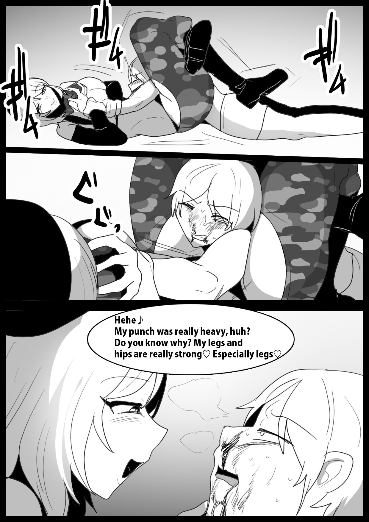 [The Nation of Head Scissors (Toppogi)] Girls Beat! -vs Sara- [English] image number 13