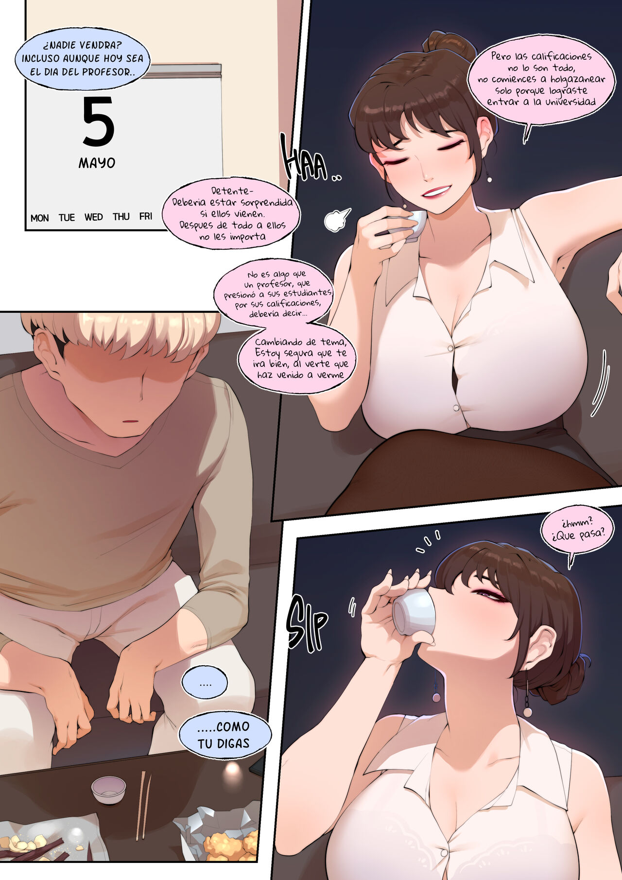 [ABBB] La gracia de la tutora [Spanish] [PolyGarde-K] изображение № 5