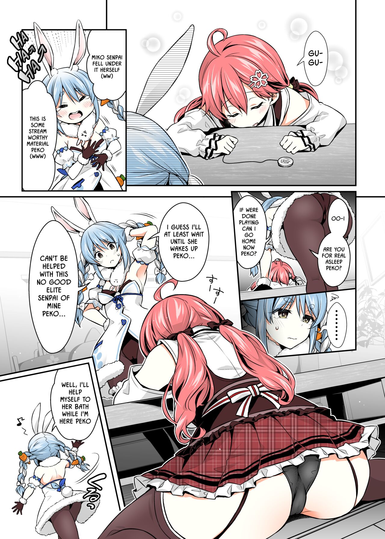 (C100) [Hachinoko P (hatigo)] Mikochi Lewd Hypnosis Book 2 ~Devil-ish Deed Edition~ (Sakura Miko) [English] [Colorized] [Lidl Translations] 이미지 번호 10