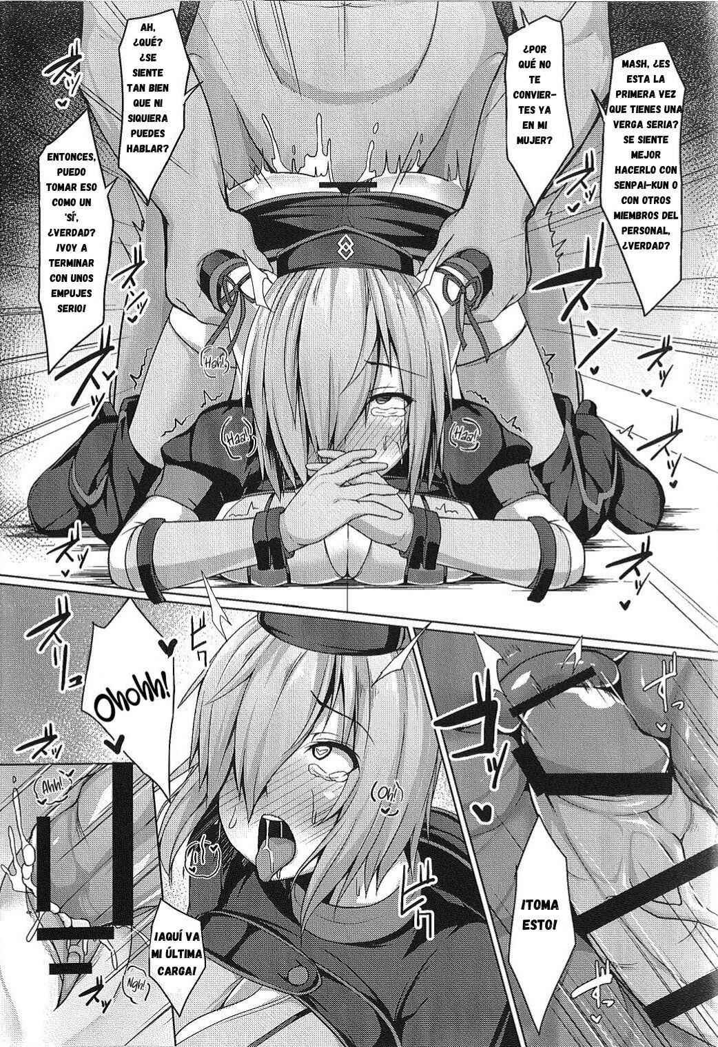 (C93) [Asanebou Crisis (Akaneman)] Senpai de wa Manzoku Dekimasen (Fate/Grand Order) [Spanish] {OtoTori 2TranslateYou} 이미지 번호 18