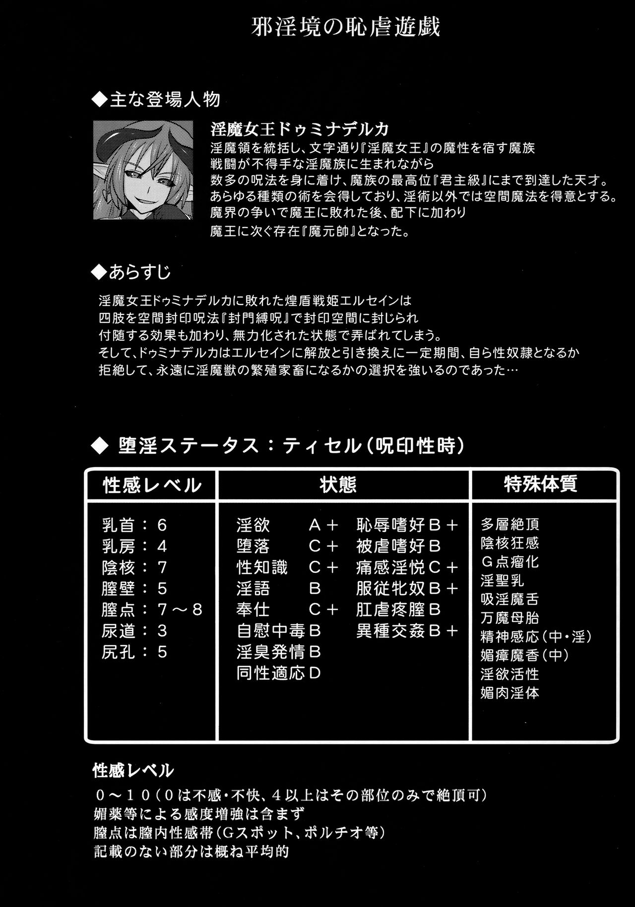 (C95) [FONETRASON (Ryutou)] Raygis Valicess Elsain "Jainkyou no Chigyaku Yuugi" 图片编号 3