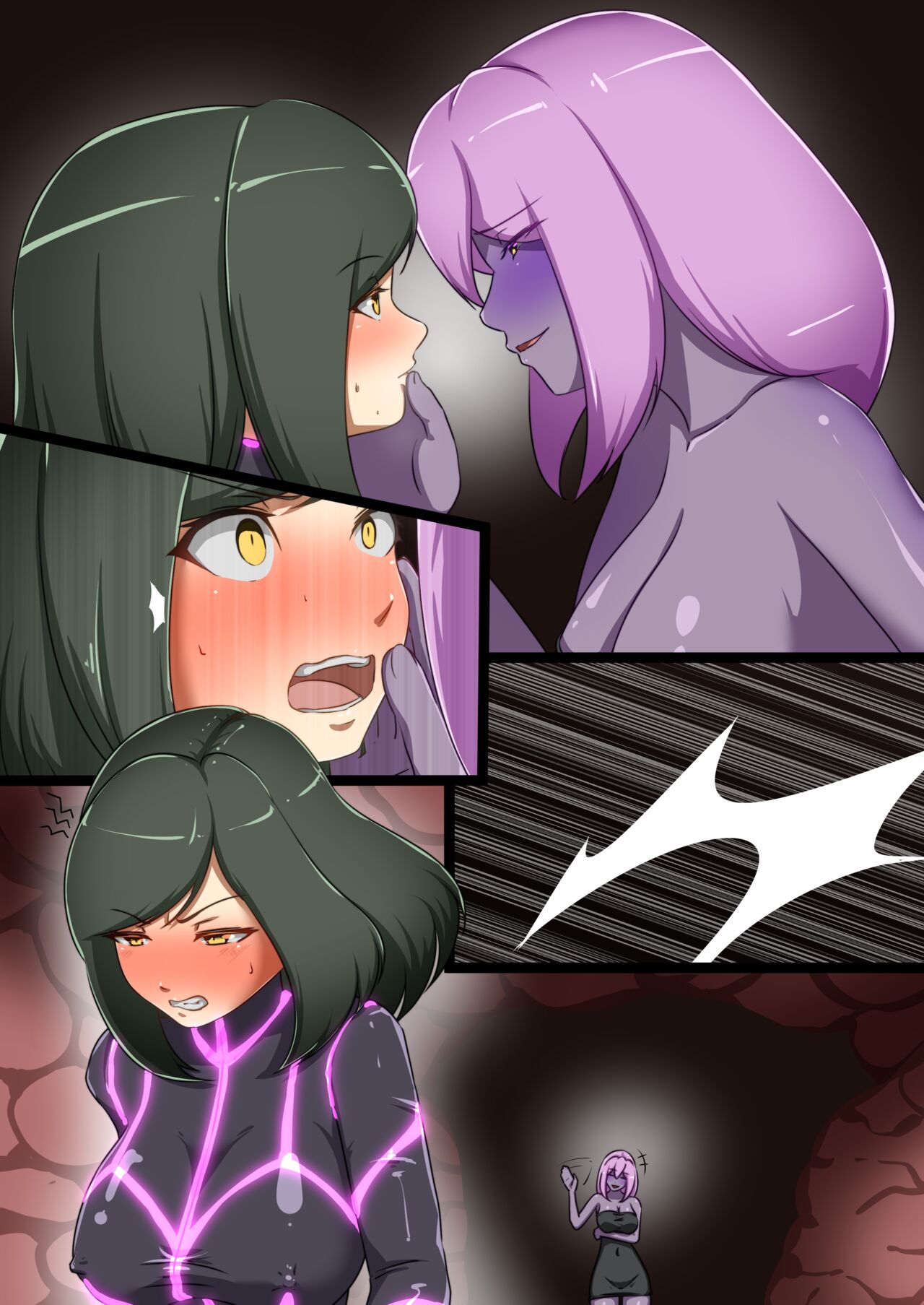 [でゅう]ウチの子がえっちな敵と戦って敗北する話 ～十色vsカディラ前編～ изображение № 85