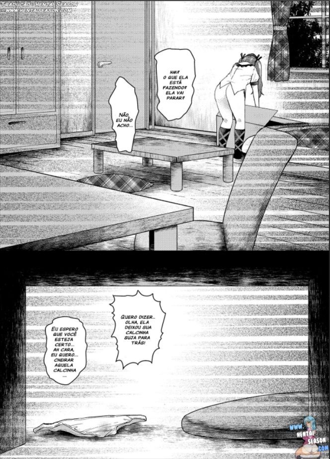 (C89) [Haitokukan (Urin)] Tousatsu! Himekaidou Hatate no Hitori Asobi!! | Secretly filming!! Hatate Himekaidou is playing with herself!! (Touhou Teiten Camera Tousatsu Goudou) (Touhou Project) [Portuguese-BR] [Hentai Season] imagen número 6