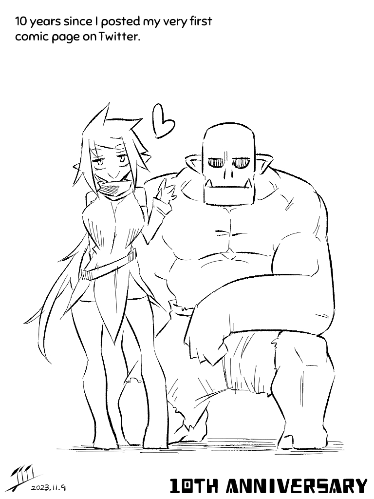 [Koppamijin (jin)] Ii Orc no Hi 2023 Update | A Friendly Orc's Daily Life 2023 Update [English] [SaLamiLid] 画像番号 17