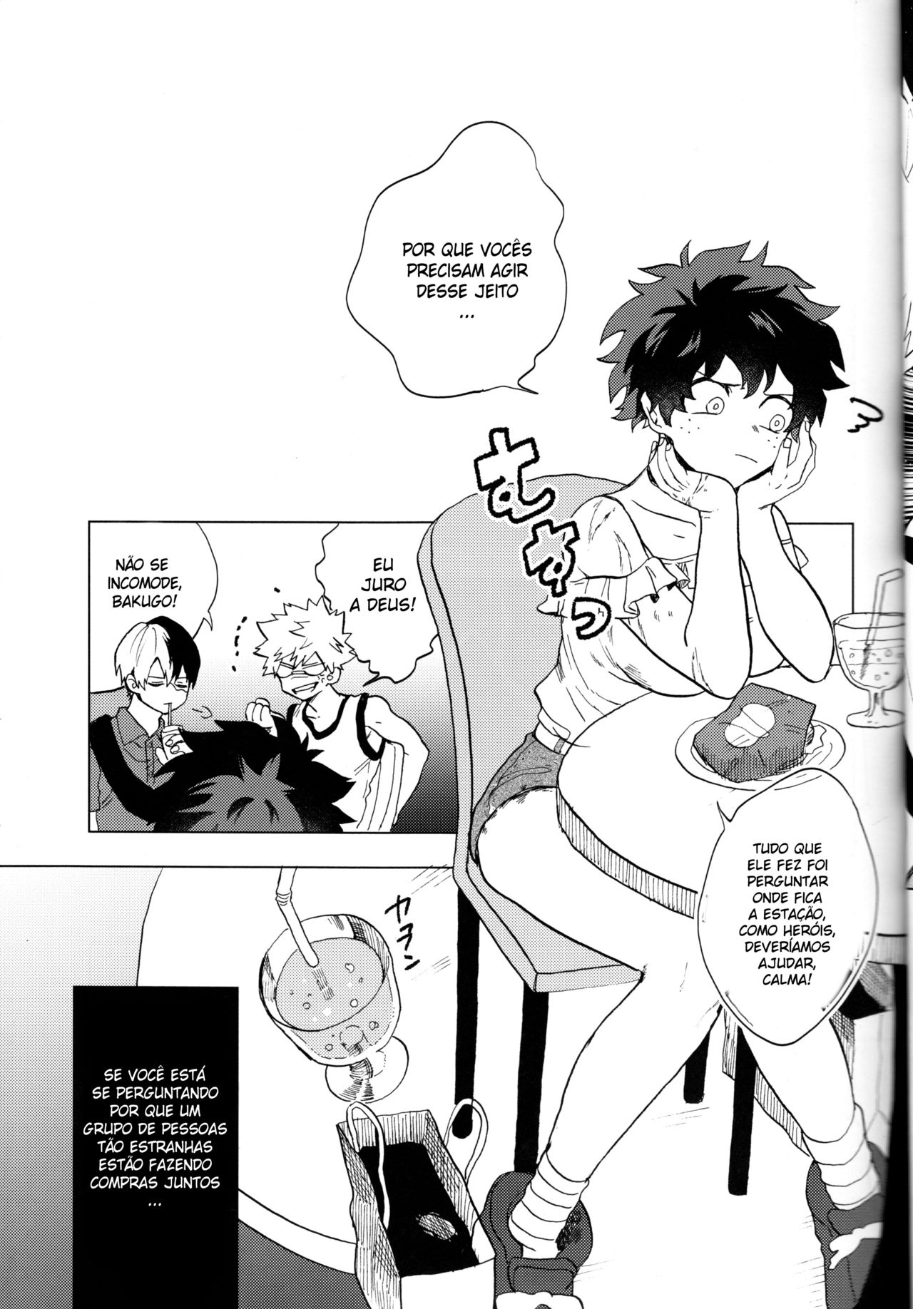 (Douyara Deban no Youda! 8) [Fuzainoyamada (Fuzai Yumoto)] Ookami ni Goyoujin (Boku no Hero Academia) [Portuguese-BR] 画像番号 6