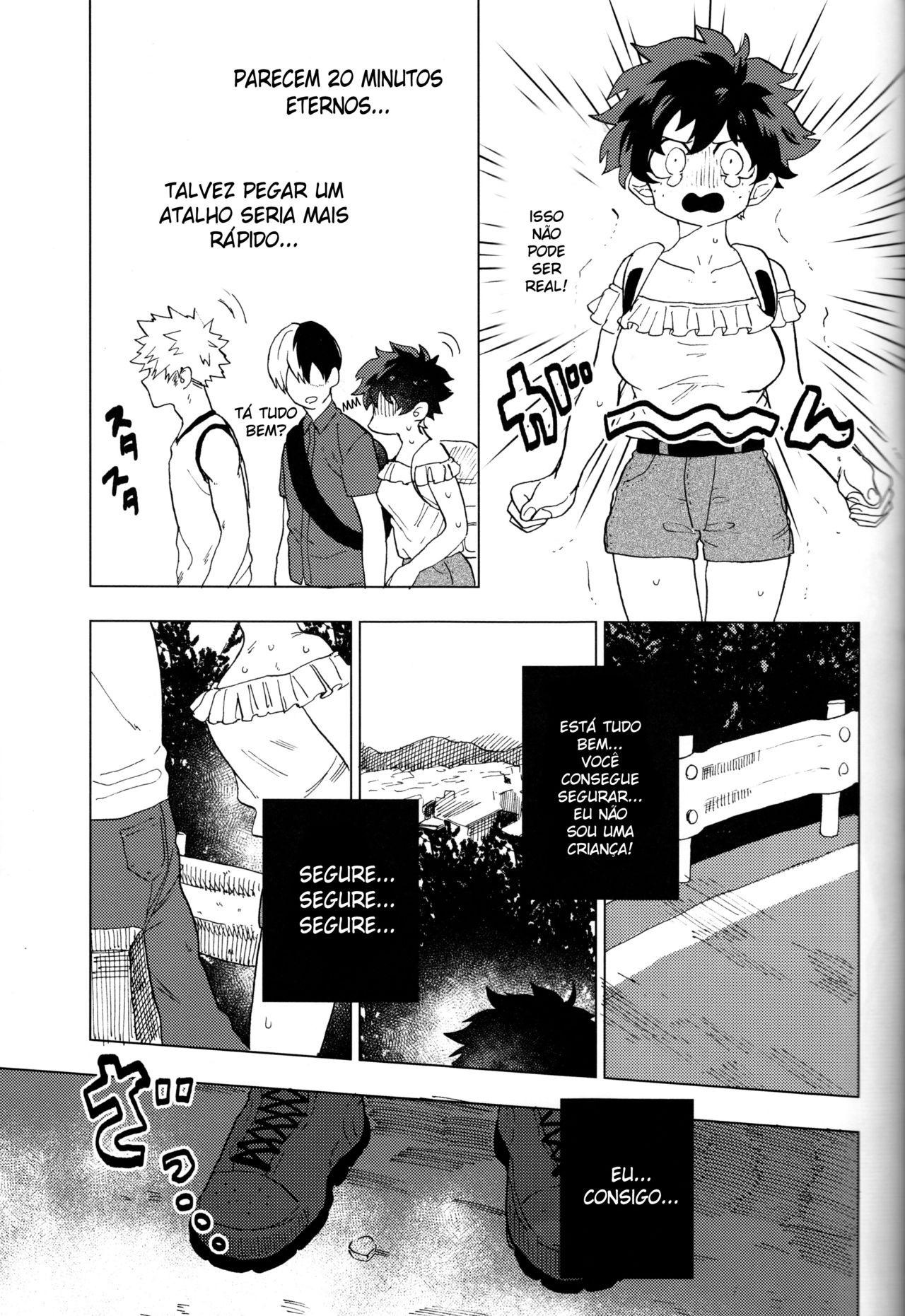 (Douyara Deban no Youda! 8) [Fuzainoyamada (Fuzai Yumoto)] Ookami ni Goyoujin (Boku no Hero Academia) [Portuguese-BR] 画像番号 12