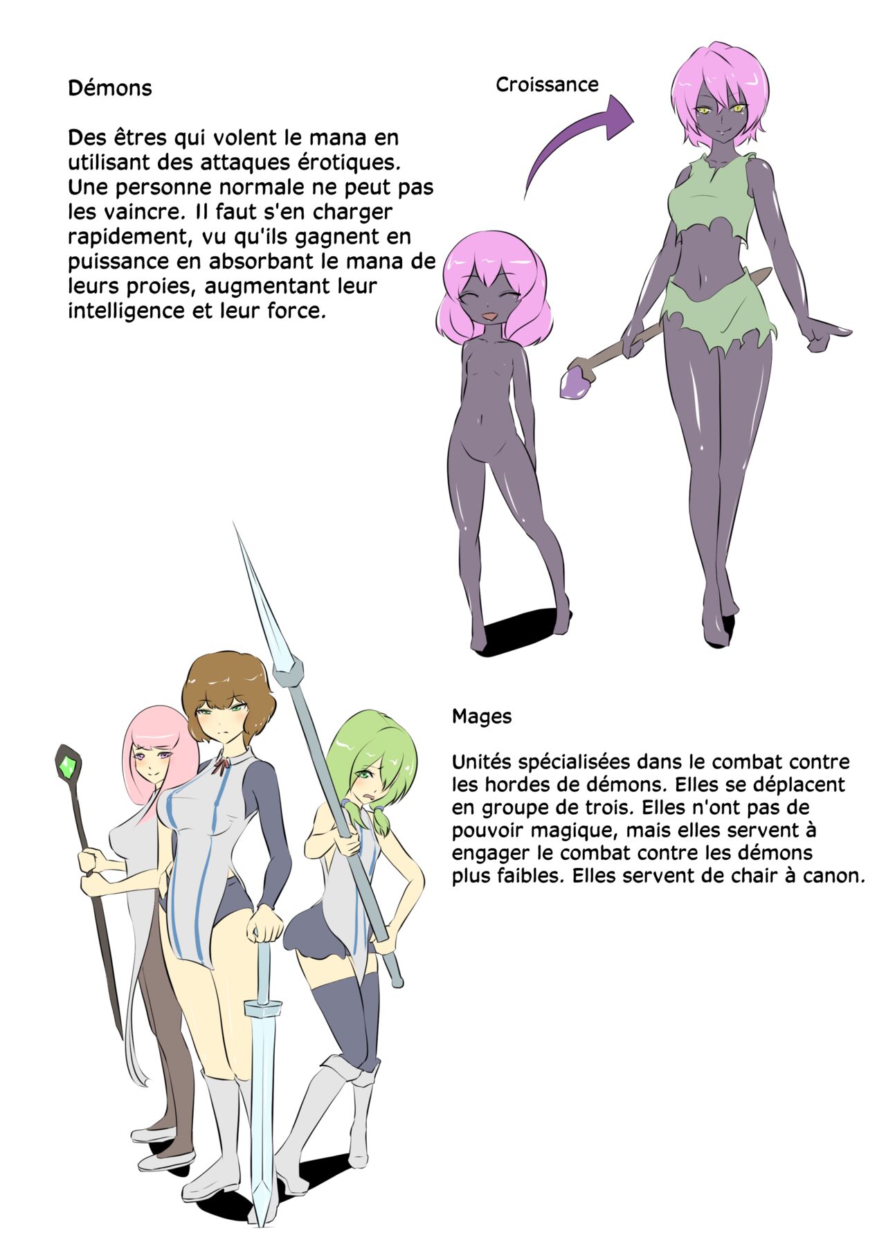 [Dew] Uchi no Ko ga Ecchi na Teki to Tatakatte Haiboku suru Hanashi 1 | L'héroïne se fait vaincre par une ennemie perverse 1 [French] [Chocolatine] image number 49