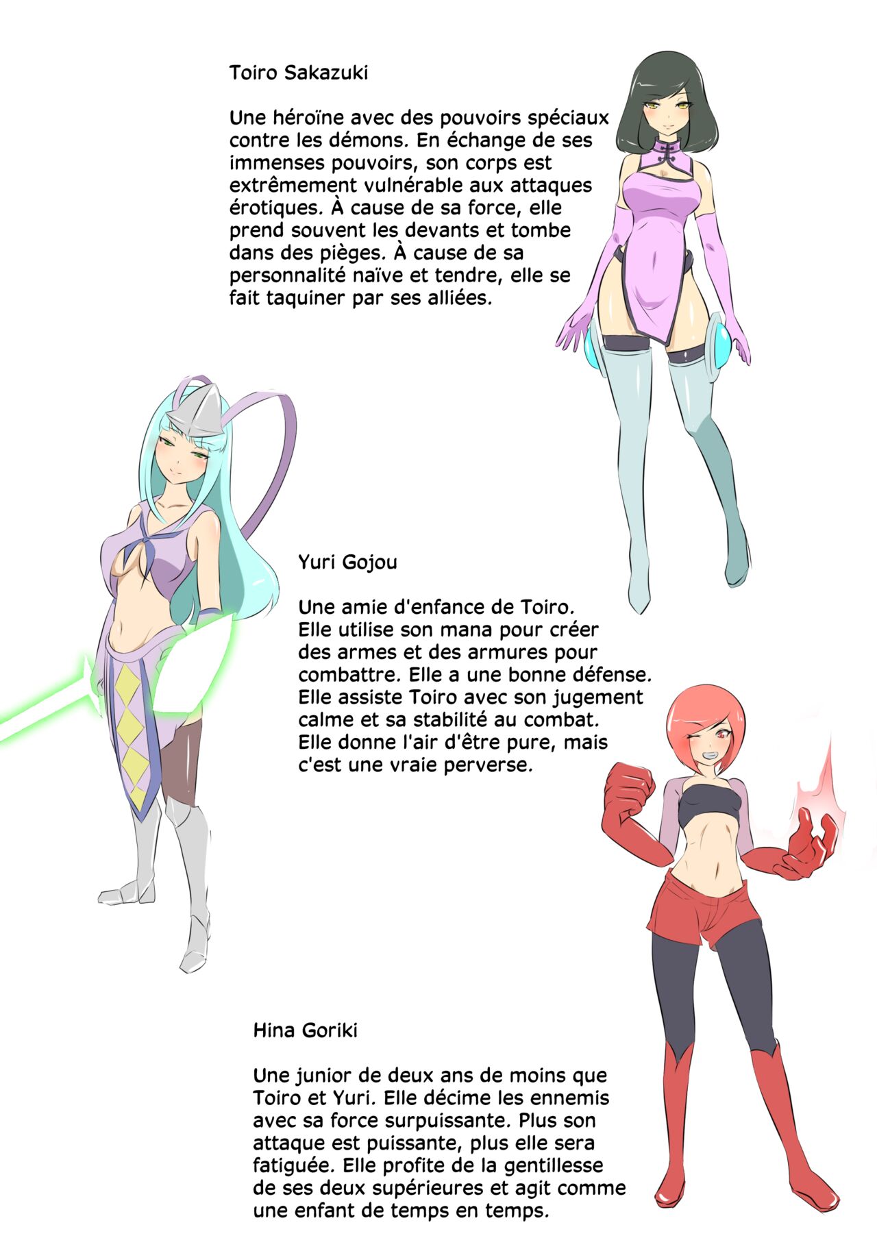 [Dew] Uchi no Ko ga Ecchi na Teki to Tatakatte Haiboku suru Hanashi 1 | L'héroïne se fait vaincre par une ennemie perverse 1 [French] [Chocolatine] image number 50