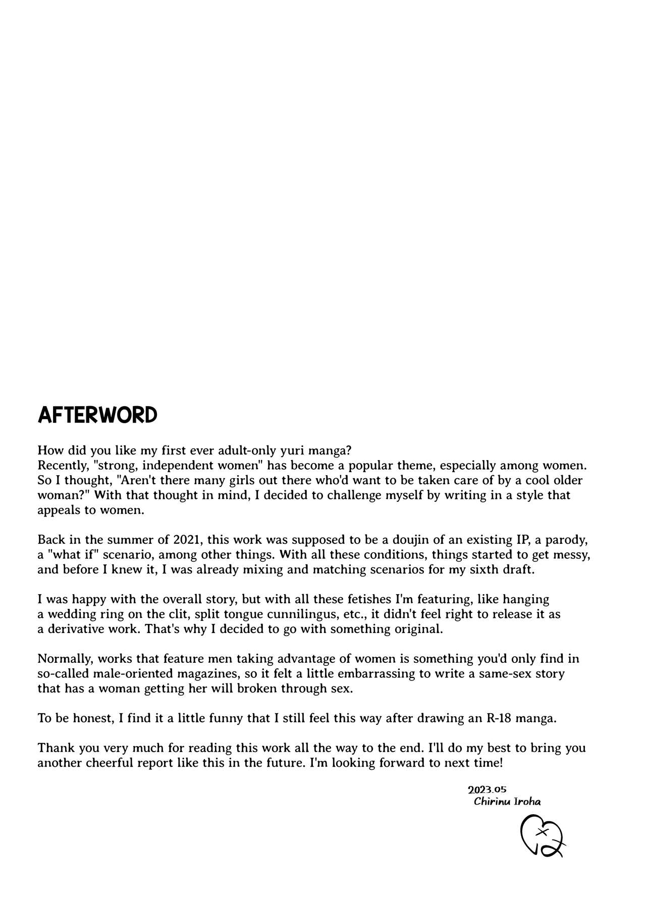 [Inoha (Chirinu Iroha)] Hatutsugedori wa Shinda kara | The Warbler Has Died [English] [Noca Scans] [Digital] image number 26