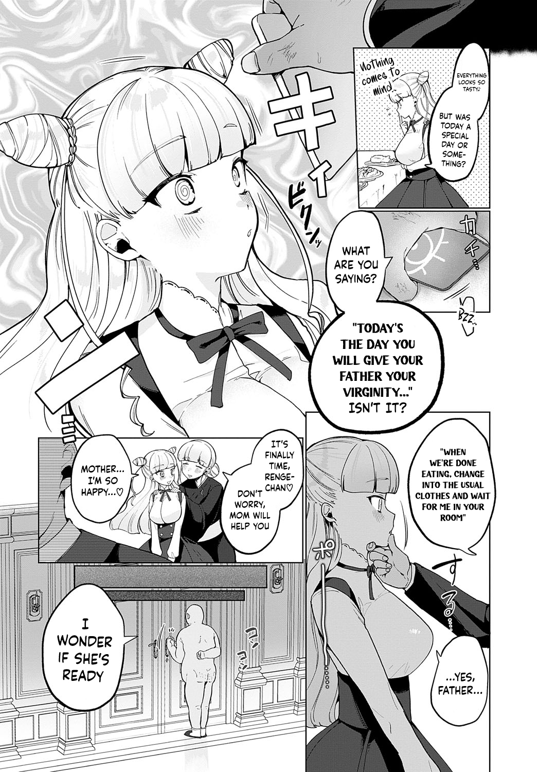[Asaomi Shimura] Hananojou-ka wa 3-nin Kazoku | The Hananojou household is a 3 person family (COMIC Anthurium 2023-07) [English] [Hikari no kaze] [Digital] image number 10