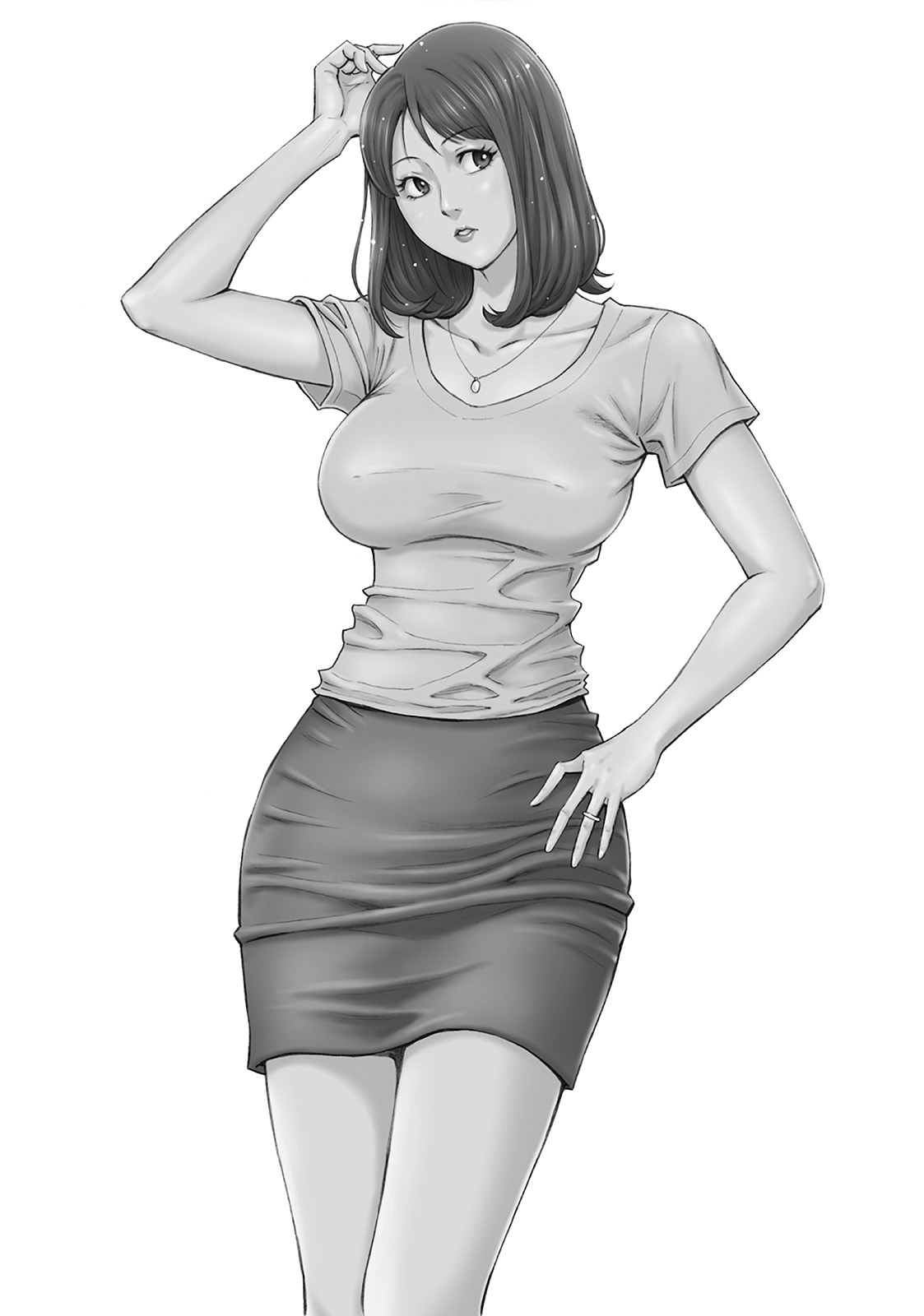 [DT Koubou (DAIGO)] Futarime ga Hoshii Hitozuma o Chounai Minna de Haramaseyou | Let The Whole Town Impregnate A Wife Who Wants A Second Child [English] изображение № 21