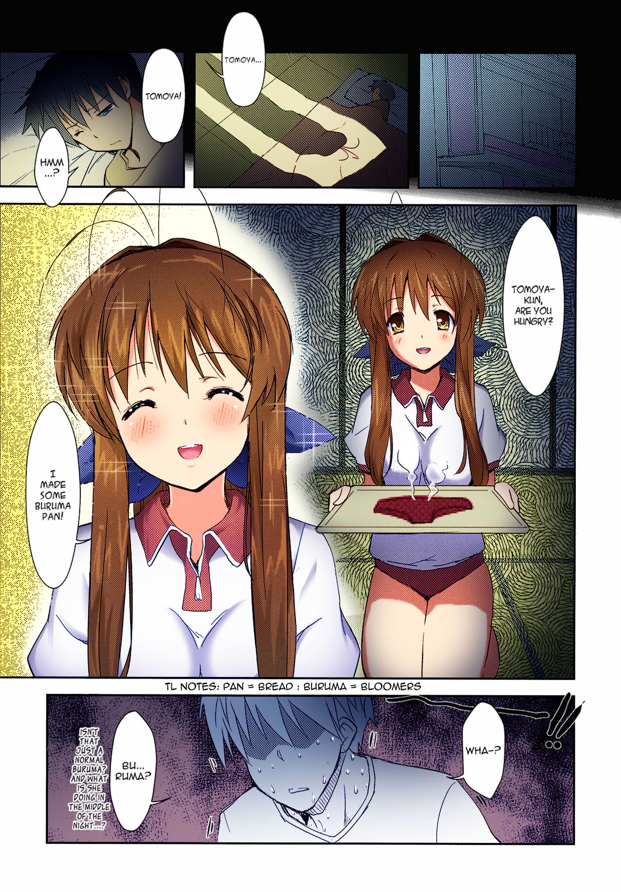 (C75) [Fuuma Kekkai (CHuN)] Sanae's Cream Buns (Clannad) [English] [Nashrakh+Torn] [Hen_Colorist] [Colorized] [Decensored] 图片编号 2
