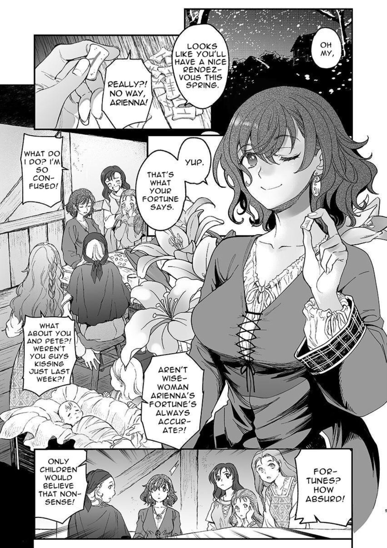 [Toko-ya (HEIZO, Kitoen)] Shikei Senkoku Sareta Kenjyo ga Kiraware Ouji ni Dekiai Sarete, Shiawase ni Naru made no Monogatari・Zenpen | The Condemned Wise Woman and The Loathsome Prince Who Adores Her・First Part [English] image number 4
