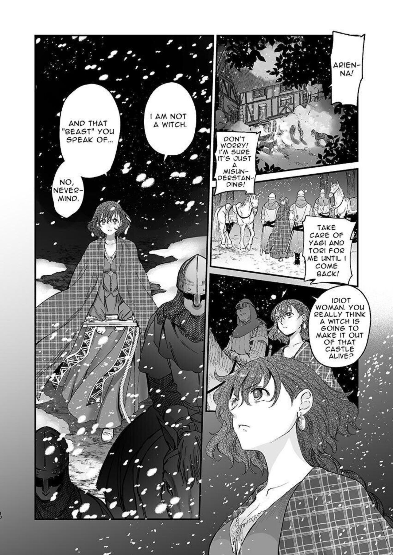 [Toko-ya (HEIZO, Kitoen)] Shikei Senkoku Sareta Kenjyo ga Kiraware Ouji ni Dekiai Sarete, Shiawase ni Naru made no Monogatari・Zenpen | The Condemned Wise Woman and The Loathsome Prince Who Adores Her・First Part [English] image number 9