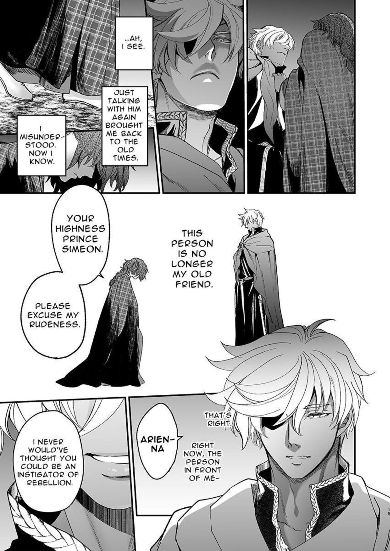 [Toko-ya (HEIZO, Kitoen)] Shikei Senkoku Sareta Kenjyo ga Kiraware Ouji ni Dekiai Sarete, Shiawase ni Naru made no Monogatari・Zenpen | The Condemned Wise Woman and The Loathsome Prince Who Adores Her・First Part [English] image number 14