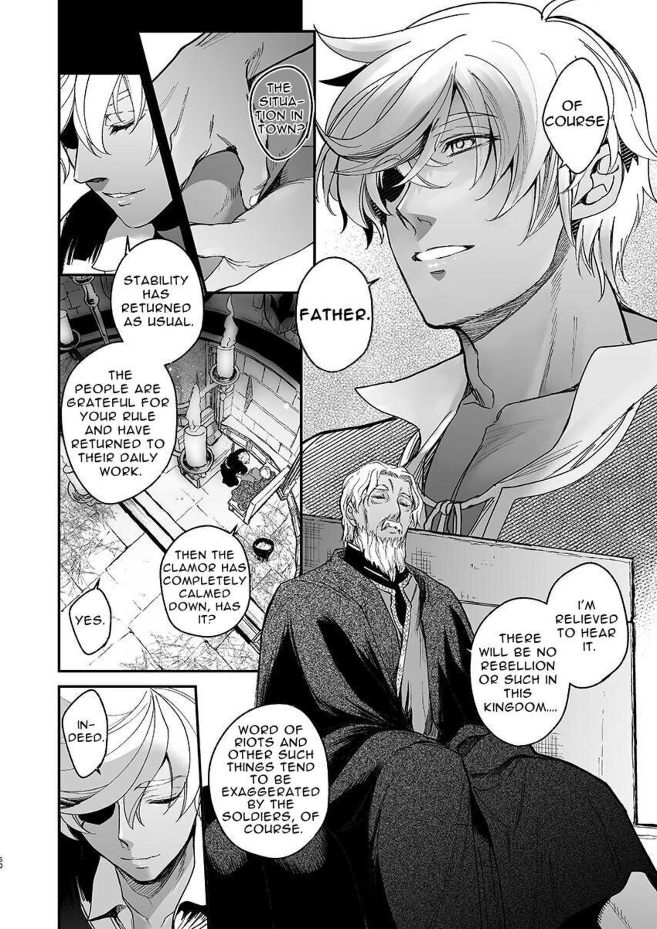 [Toko-ya (HEIZO, Kitoen)] Shikei Senkoku Sareta Kenjyo ga Kiraware Ouji ni Dekiai Sarete, Shiawase ni Naru made no Monogatari・Zenpen | The Condemned Wise Woman and The Loathsome Prince Who Adores Her・First Part [English] image number 59