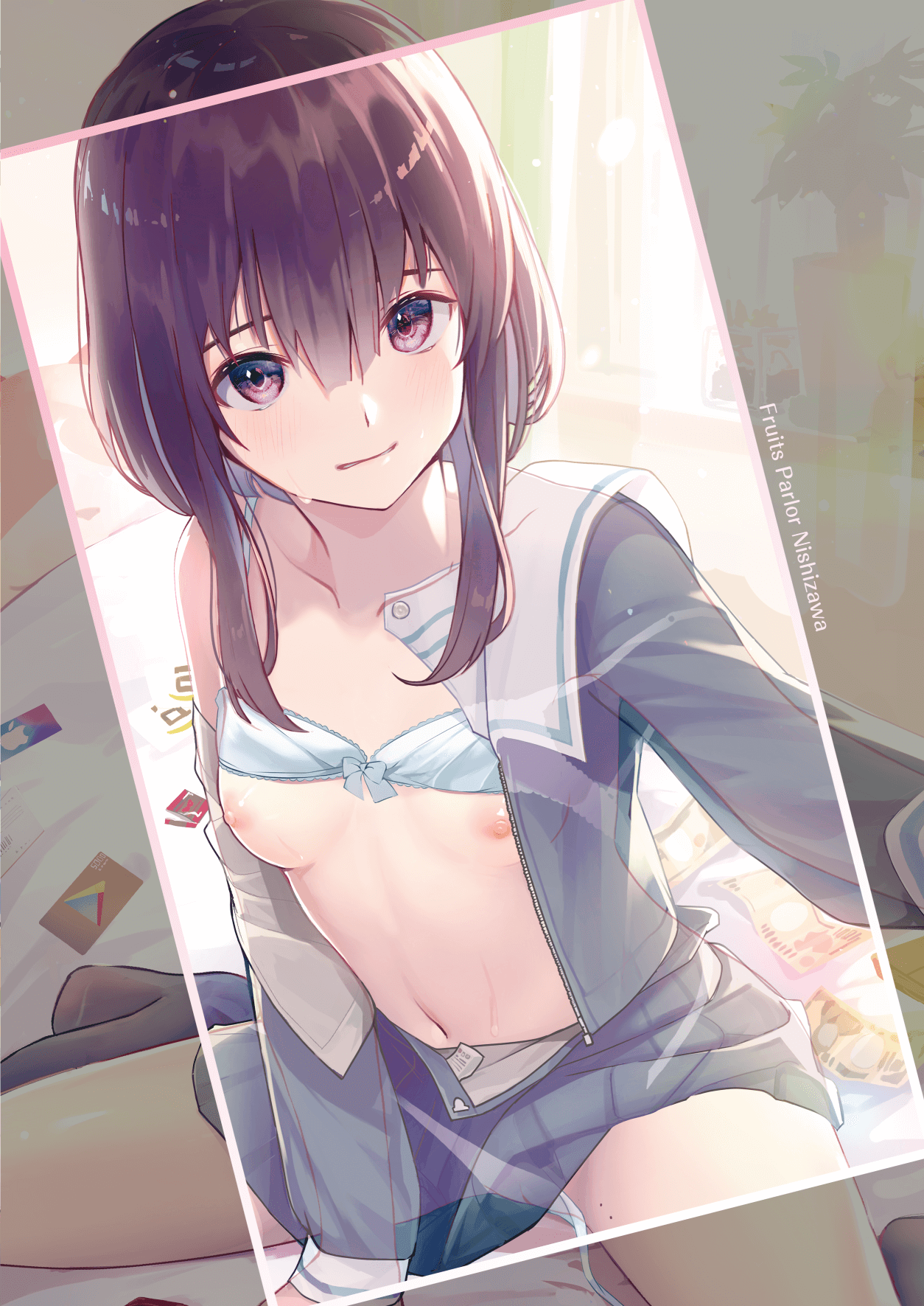 [Fruits Parlor Nishizawa (Uragoshi Ichigo)] Raburitsu Nashi Toka Ikitekenai [Chinese] [冊語草堂] [Digital] numero di immagine  29