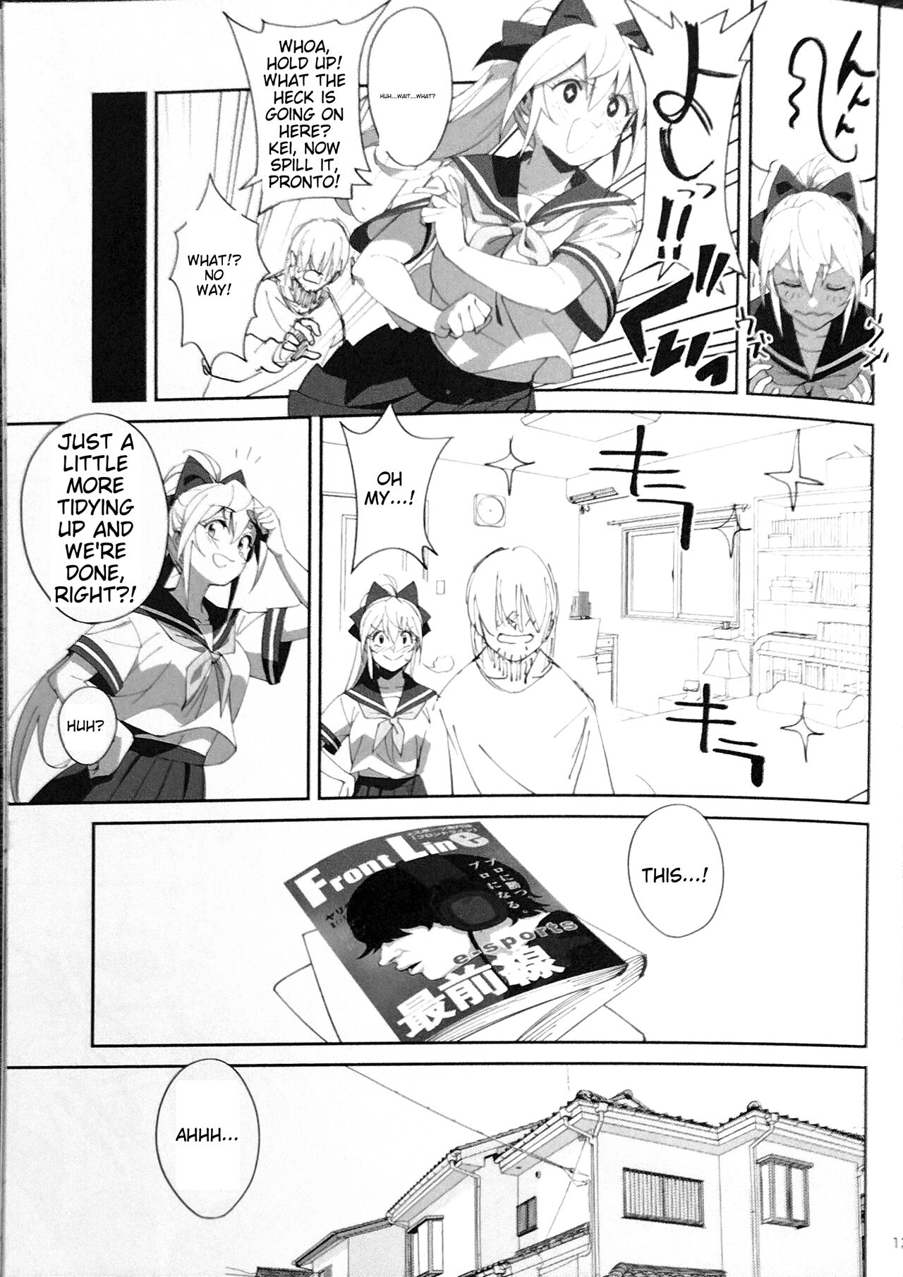 (C102) [Dokudami (Okita Ababa)] Sewayaki na Osananajimi ga Dame Neet Aniki ni NTRreta Hanashi [Edit] [English] [Machine Translated] 图片编号 11