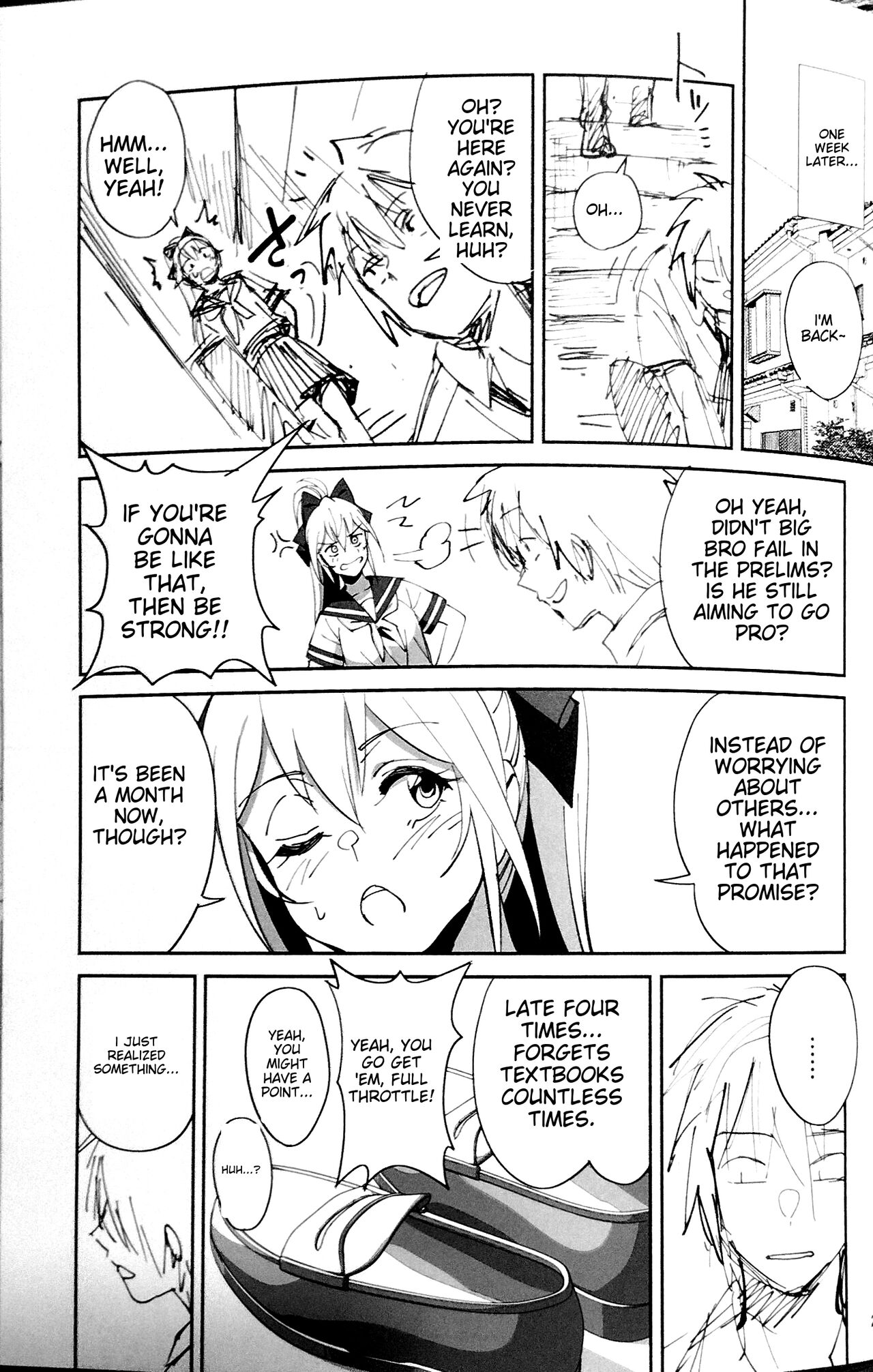 (C102) [Dokudami (Okita Ababa)] Sewayaki na Osananajimi ga Dame Neet Aniki ni NTRreta Hanashi [Edit] [English] [Machine Translated] 图片编号 22