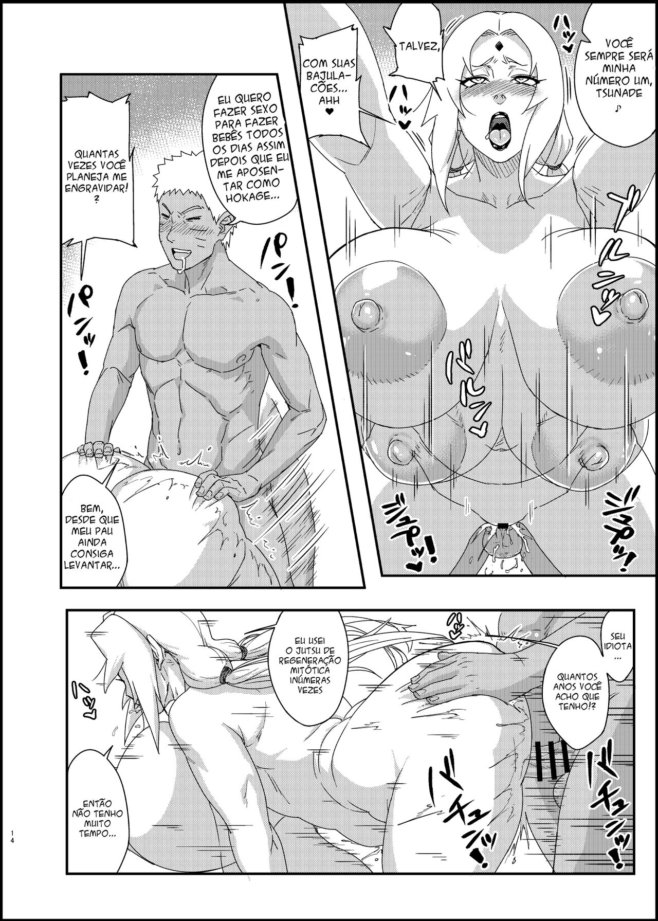 [Aroma Gaeru (Numahana)] Jukumitsuki Intouden 3 Ge (Naruto) [Portuguese-BR]  [Ican] [Digital] Bildnummer 13