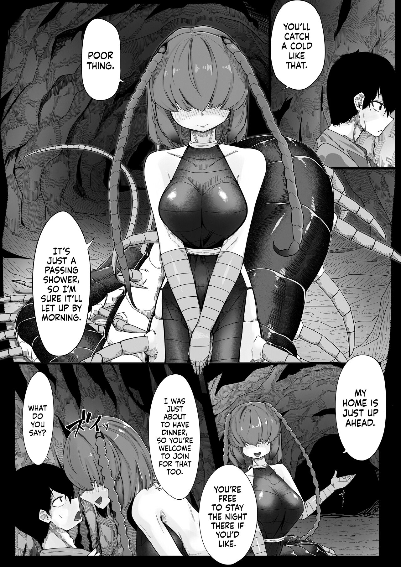 [Tyomoranma (tyomoti)] Tandeki Mukade Musume | Degenerate Centipede Girl [English] {Hennojin} image number 4