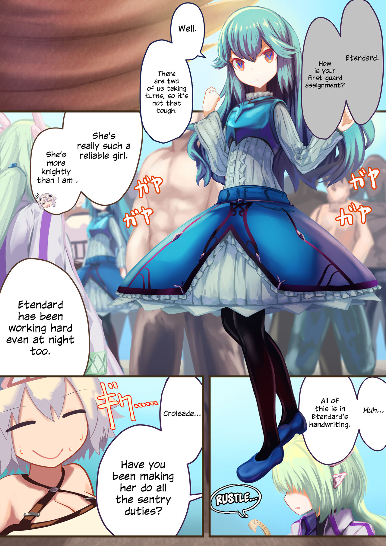 [Libido108] Onna Kishi "Shokushu o Hirotta node Seishori Dougu to shite Tsukatte mita" → Kekka, Tondemonai Jitai ni... [English] {Hennojin} [Decensored] image number 5