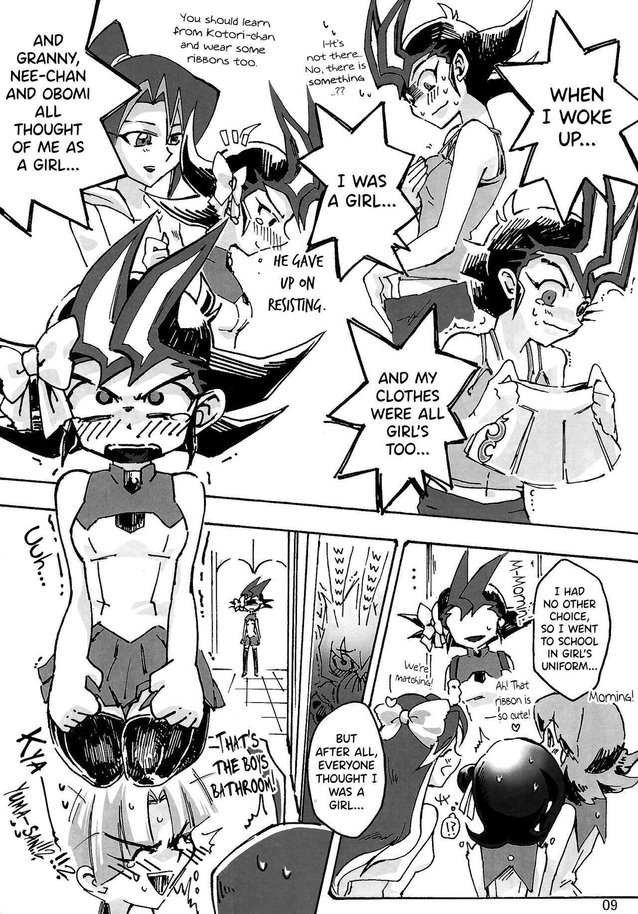 (DUEL PARTY 2) [dragon roar (shanan)] Boy Meets Girl (Yu-Gi-Oh! ZEXAL) [English] [biribiri] numero di immagine  8