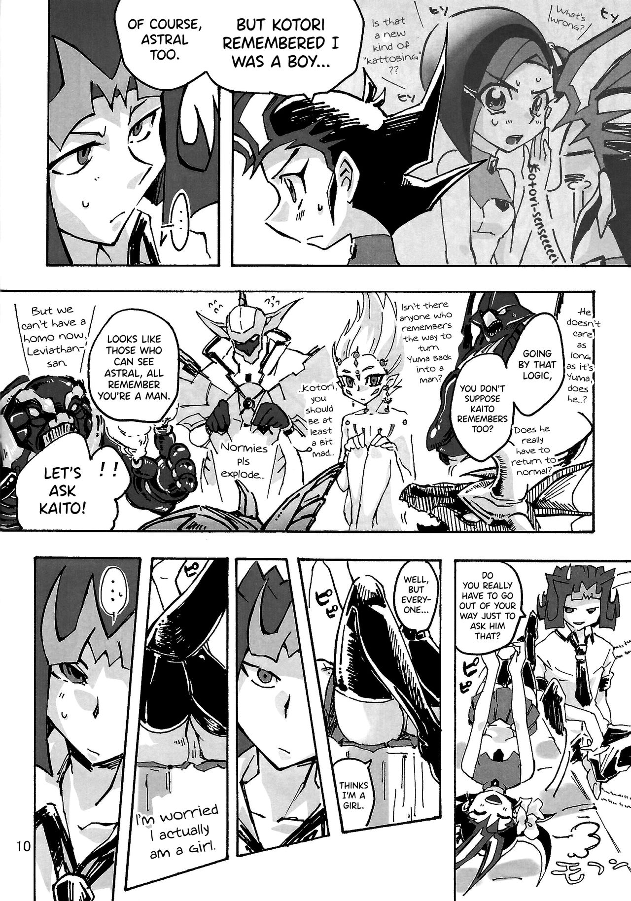 (DUEL PARTY 2) [dragon roar (shanan)] Boy Meets Girl (Yu-Gi-Oh! ZEXAL) [English] [biribiri] numero di immagine  9