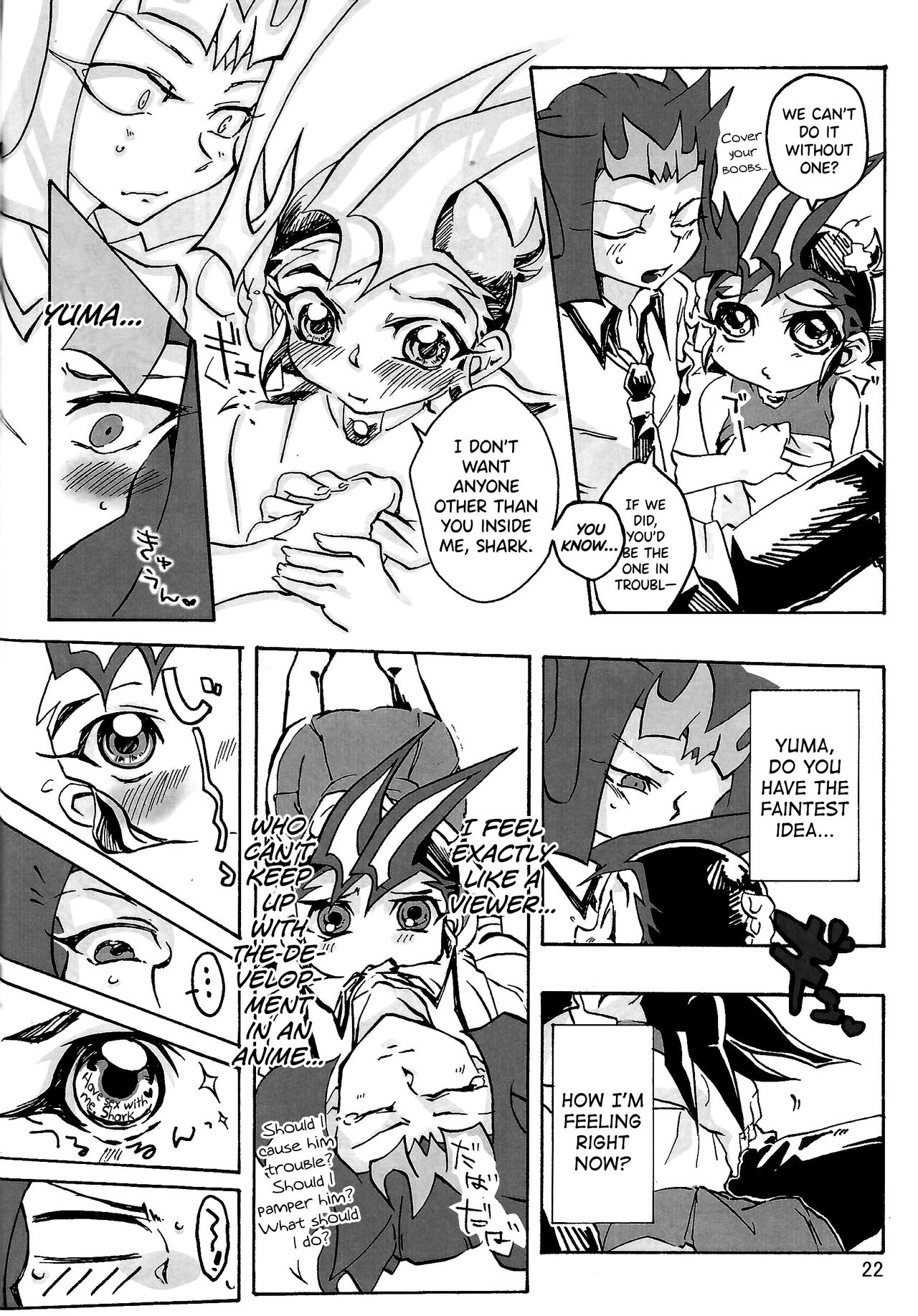 (DUEL PARTY 2) [dragon roar (shanan)] Boy Meets Girl (Yu-Gi-Oh! ZEXAL) [English] [biribiri] numero di immagine  21
