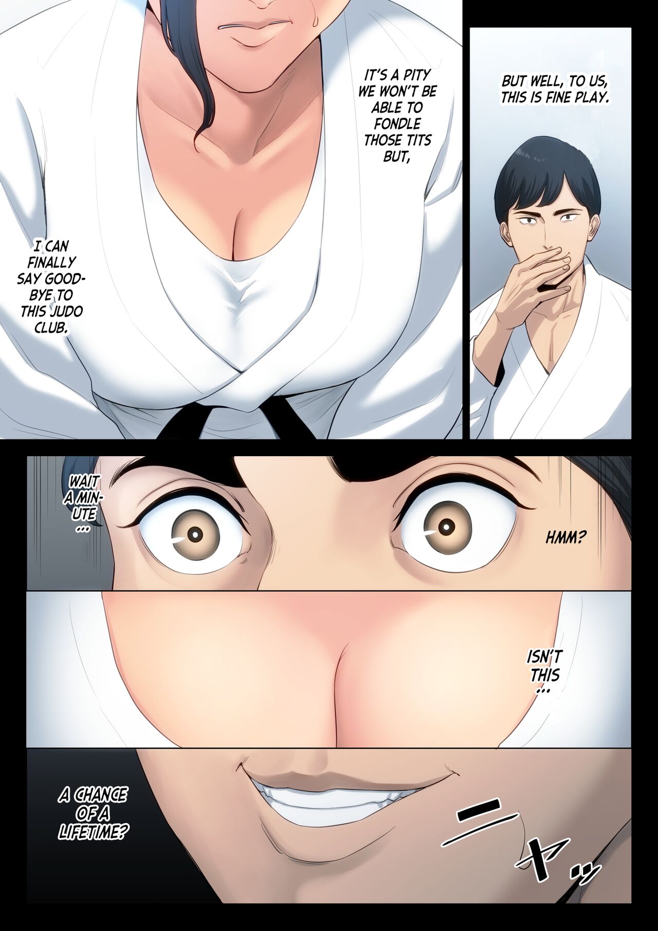 [Tamagou] Juudoubu Komon no Onna Kyoushi ga Tsumihoroboshi no Tame ni Buin-tachi ni Mawasareru Hanashi. [English] [SquigglesJPScans] numero di immagine  13