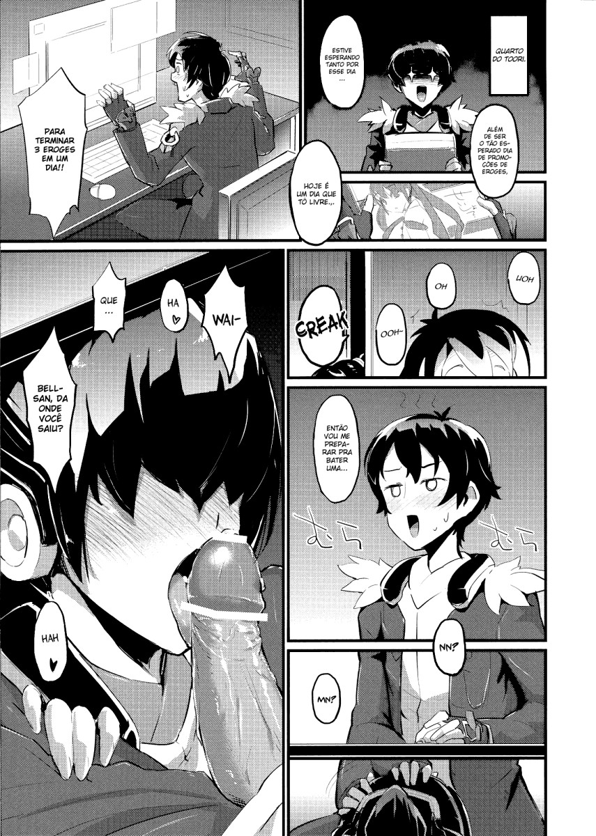 (COMIC1☆6) [Morimiyakan (Morimiya Masayuki)] Suzu to Gutei to Asamachi to (Kyoukai Senjou no Horizon) [Portuguese-BR] numero di immagine  3