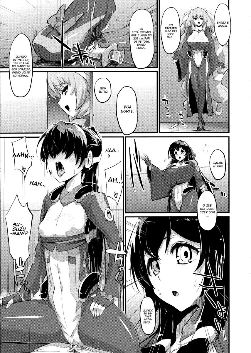 (COMIC1☆6) [Morimiyakan (Morimiya Masayuki)] Suzu to Gutei to Asamachi to (Kyoukai Senjou no Horizon) [Portuguese-BR] numero di immagine  7