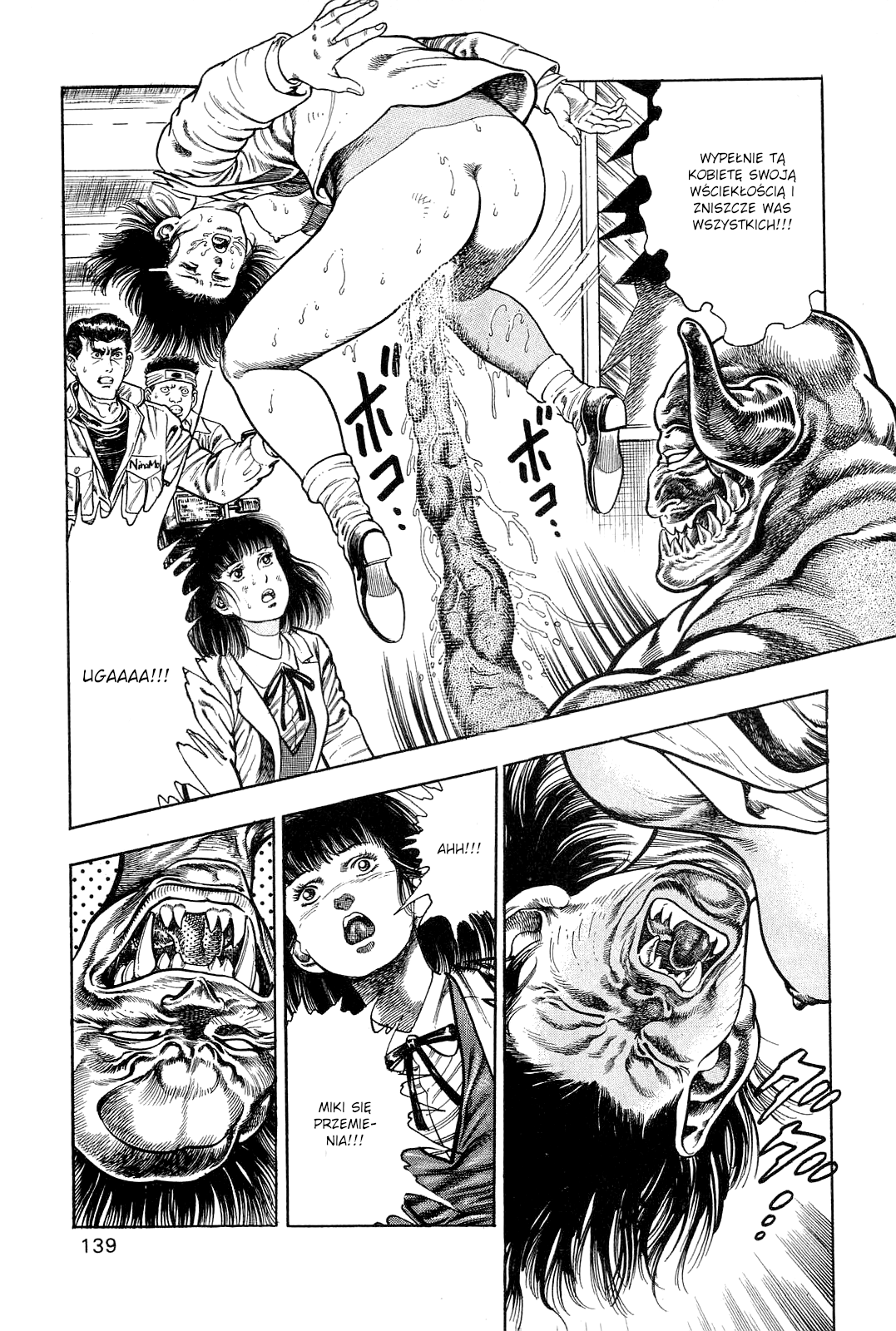 [Maeda Toshio] Youjuu Kyoushitsu | Demon Beast Invasion Ch.6 [Polish] [D-xD] image number 11