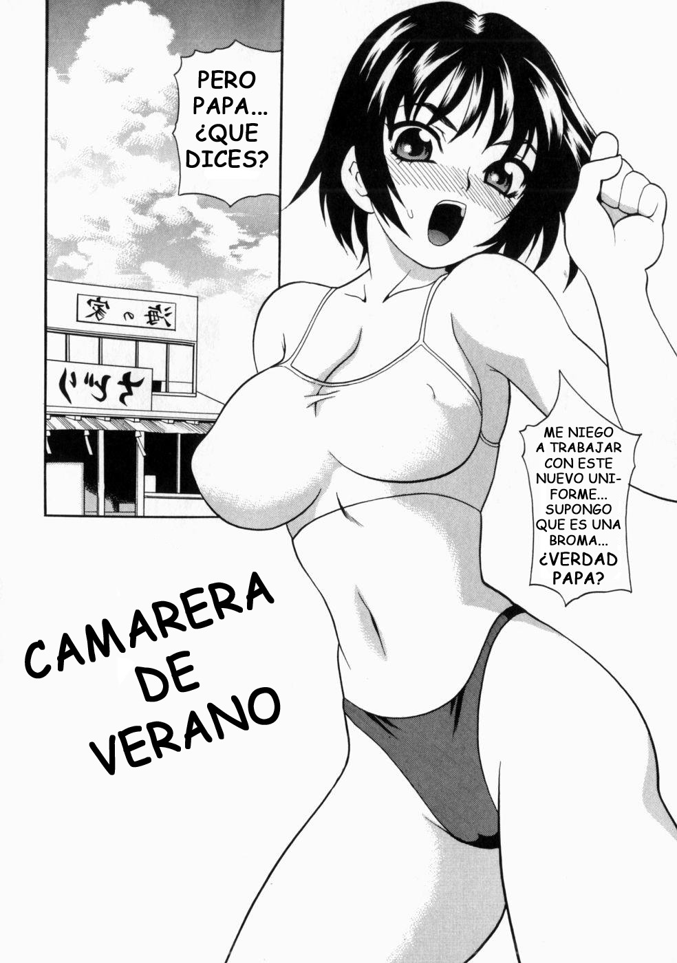 [Yukiyanagi] Mariko no Natsu | Camarera de Verano (Iyarashii Yume)  [Spanish] numero di immagine  1