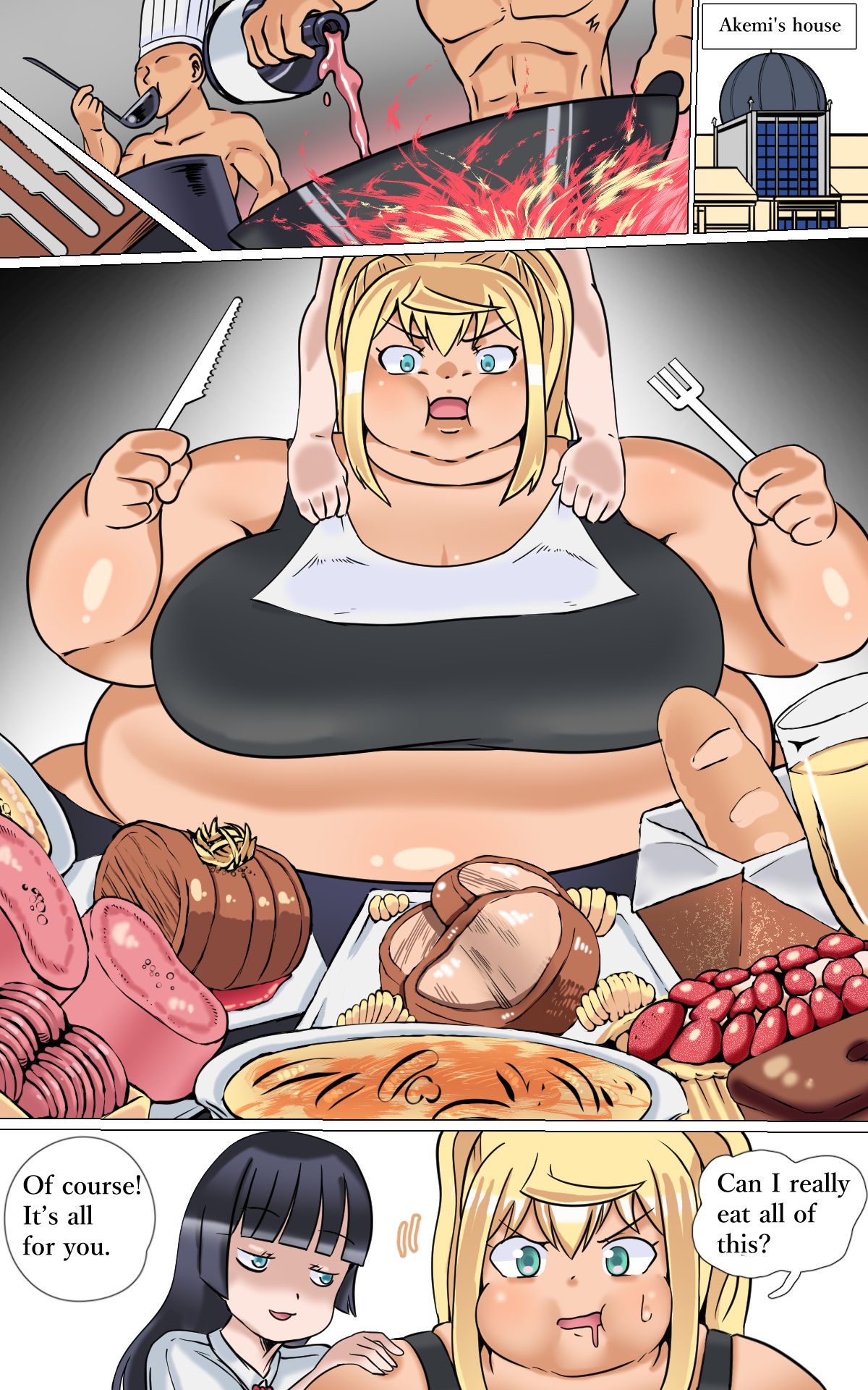 [Zeiniku Nouen (Hoikooroo)] zeiniku nan kiro fuyaseru | How Much Flab Can You Pile On?  [English] 画像番号 8