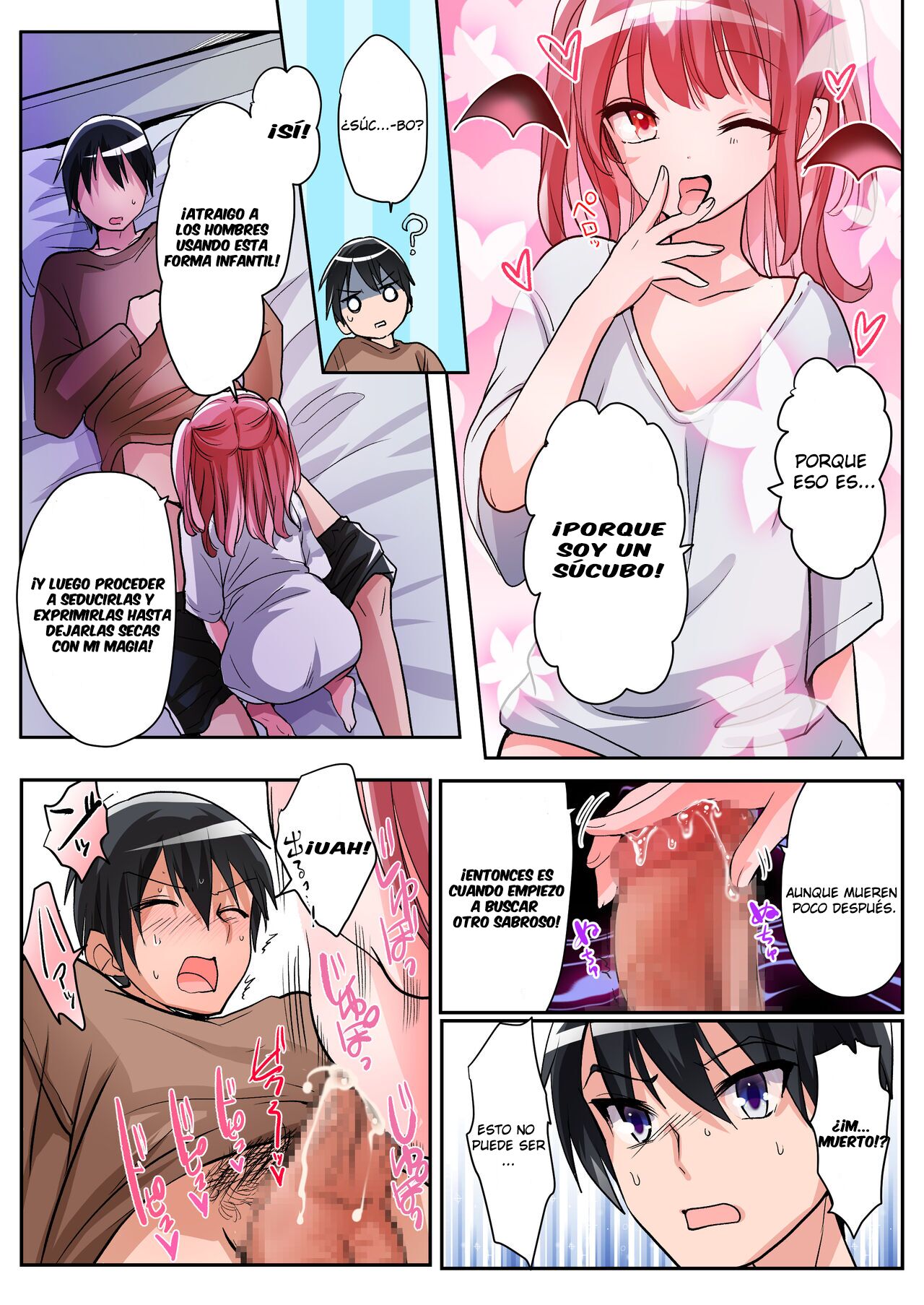 [Amuai Okashi Seisakusho (Tsukumaru)] TS Succubus Life ~Ayashii Shoujo ni Goyoujin~ | TS Succubus Life ~Beware of Suspicious Girls!~ [Spanish] [TF Scan] 14eme image