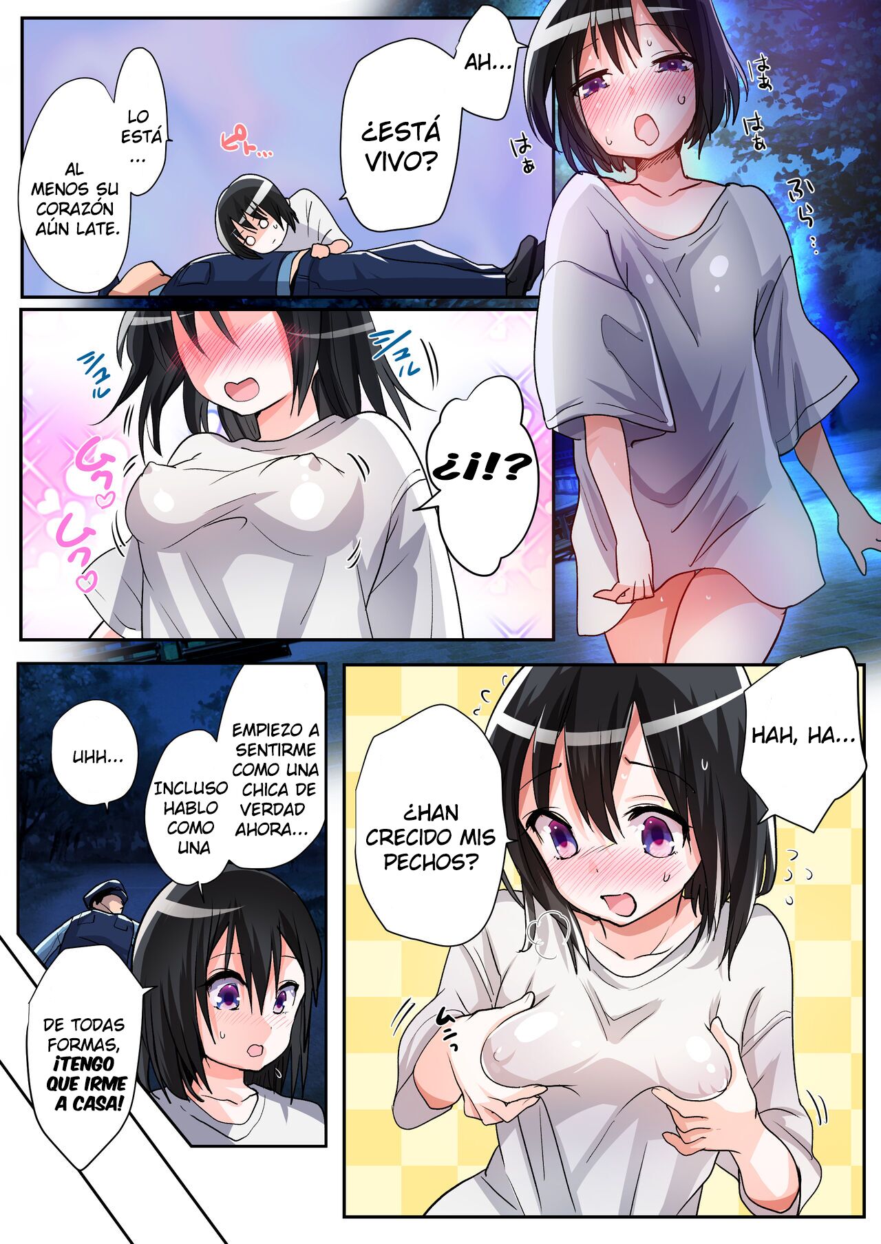 [Amuai Okashi Seisakusho (Tsukumaru)] TS Succubus Life ~Ayashii Shoujo ni Goyoujin~ | TS Succubus Life ~Beware of Suspicious Girls!~ [Spanish] [TF Scan] 28eme image