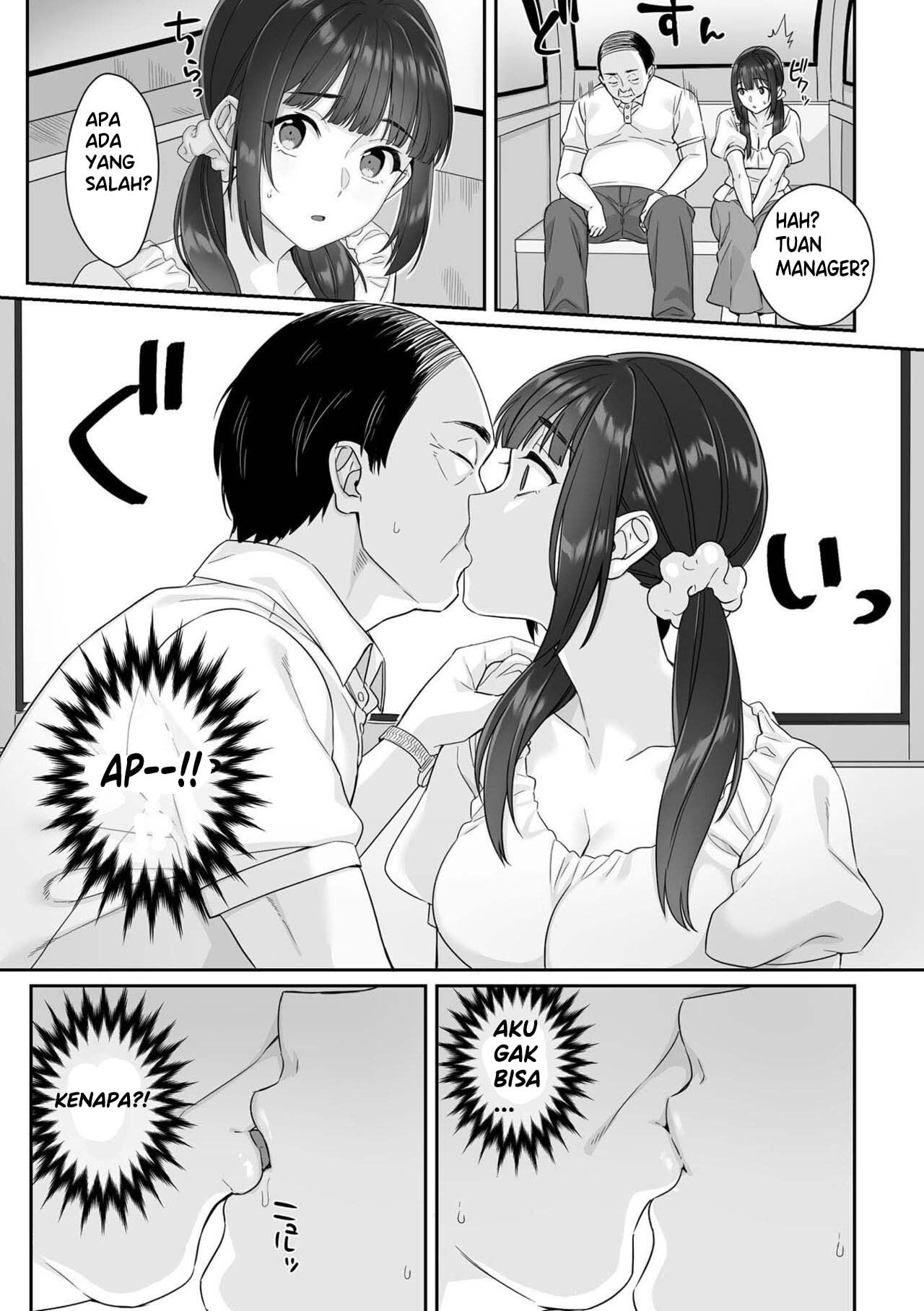 [miniru] Junboku Joshikousei wa Oyaji Iro ni Somerarete Comic Ban Ch. 1&2 [Indonesia] (UStranslation) image number 14