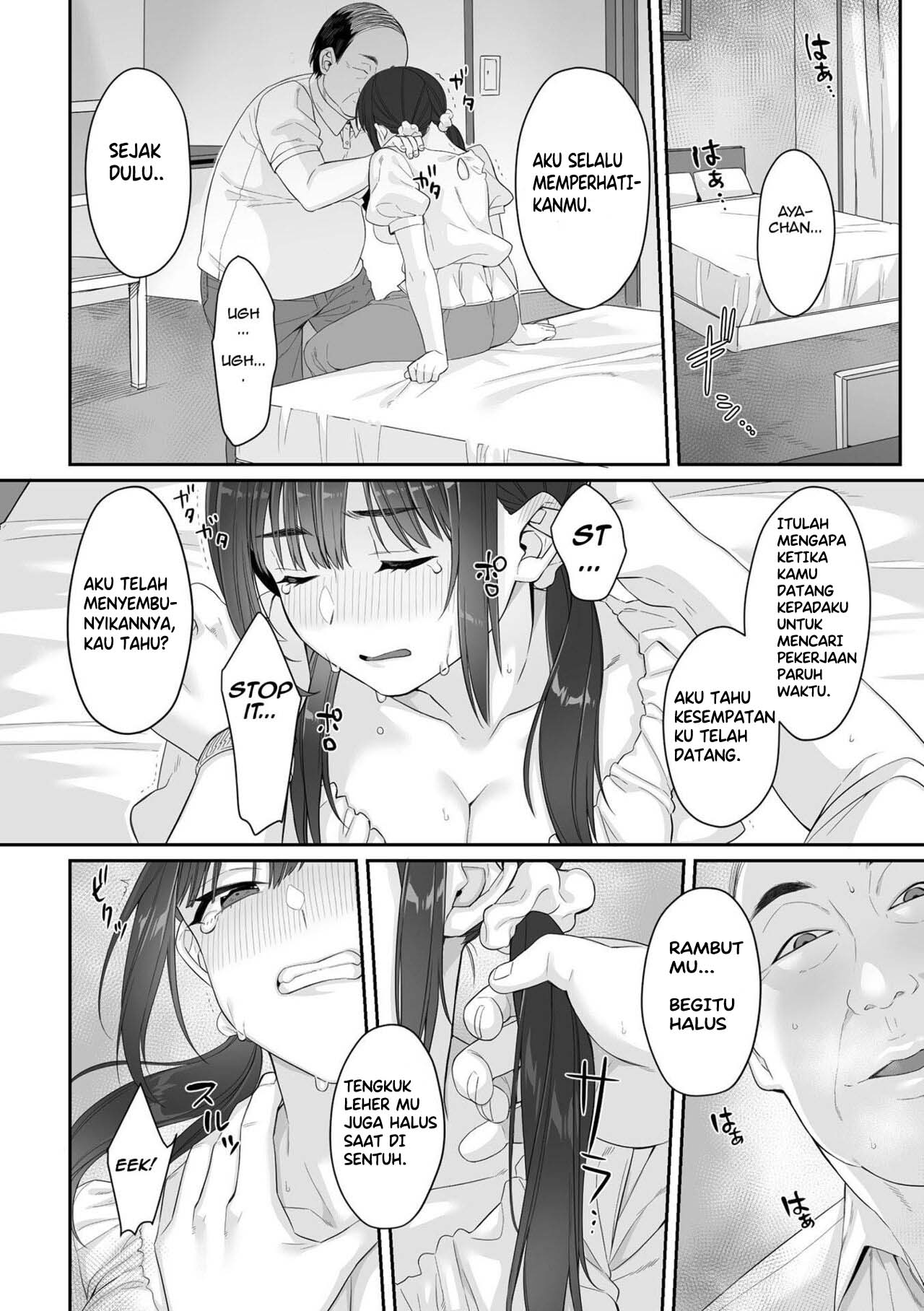 [miniru] Junboku Joshikousei wa Oyaji Iro ni Somerarete Comic Ban Ch. 1&2 [Indonesia] (UStranslation) image number 17