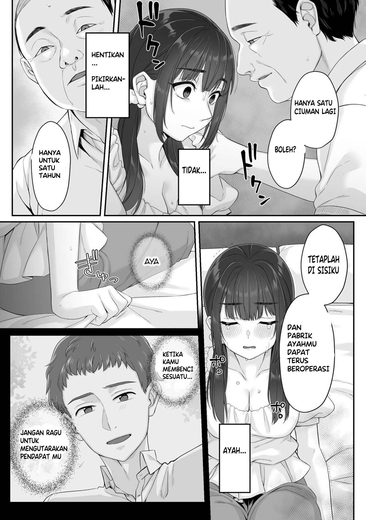 [miniru] Junboku Joshikousei wa Oyaji Iro ni Somerarete Comic Ban Ch. 1&2 [Indonesia] (UStranslation) image number 20