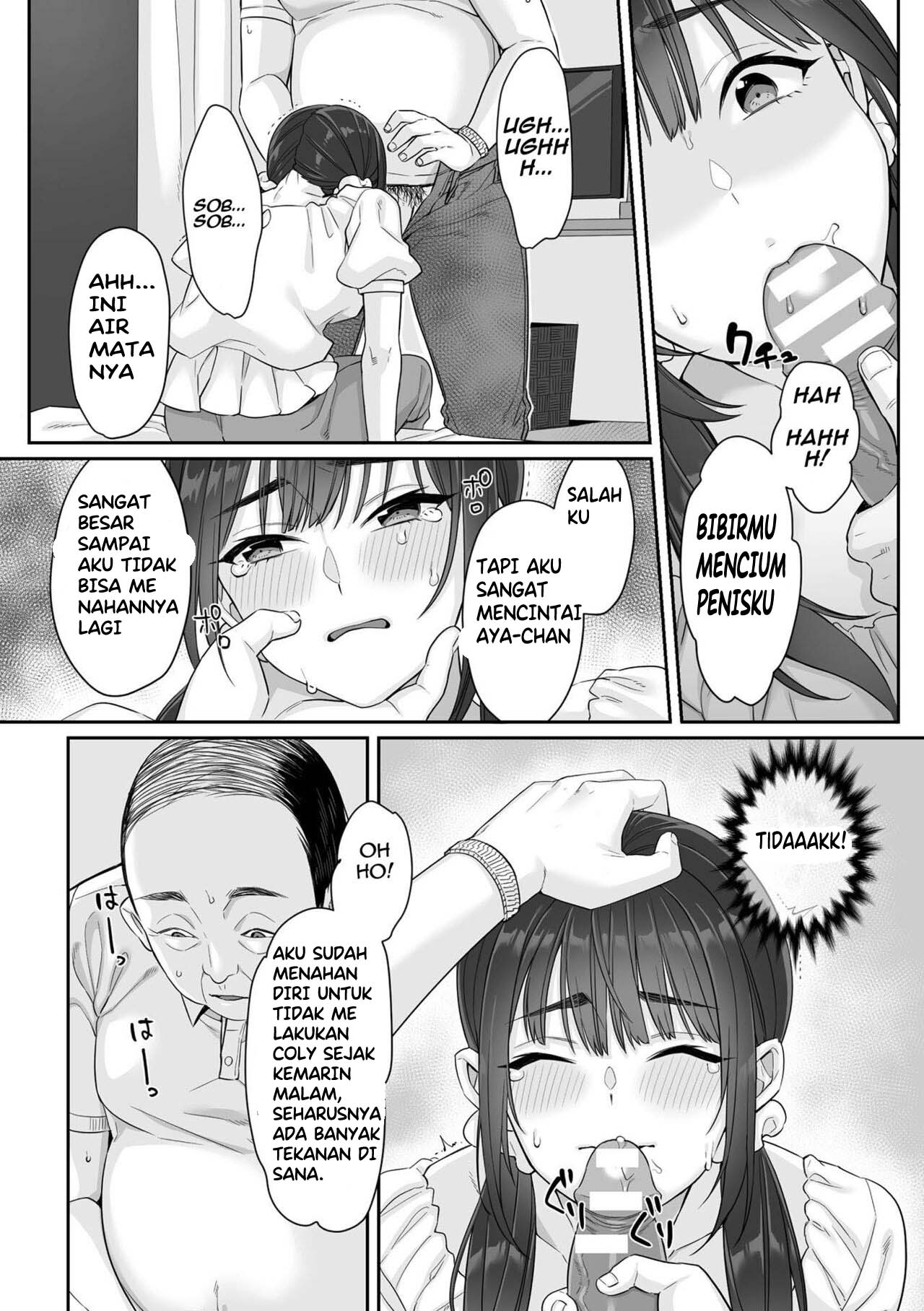 [miniru] Junboku Joshikousei wa Oyaji Iro ni Somerarete Comic Ban Ch. 1&2 [Indonesia] (UStranslation) image number 25