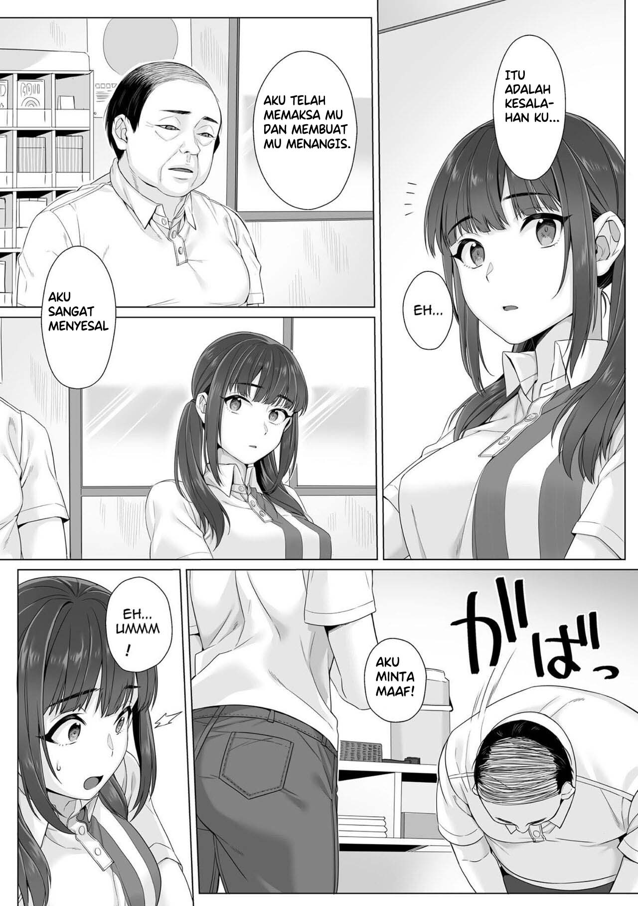 [miniru] Junboku Joshikousei wa Oyaji Iro ni Somerarete Comic Ban Ch. 1&2 [Indonesia] (UStranslation) image number 36