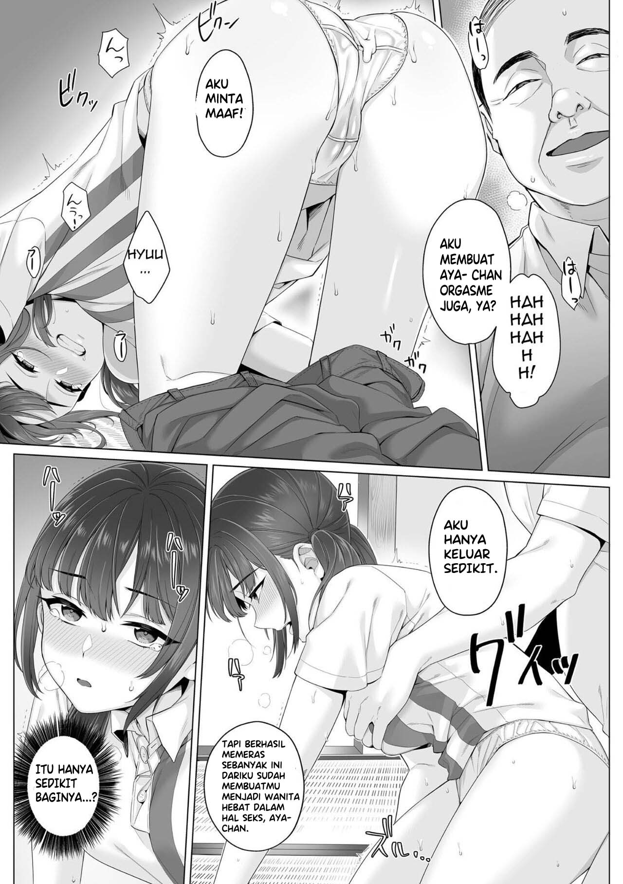 [miniru] Junboku Joshikousei wa Oyaji Iro ni Somerarete Comic Ban Ch. 1&2 [Indonesia] (UStranslation) image number 50